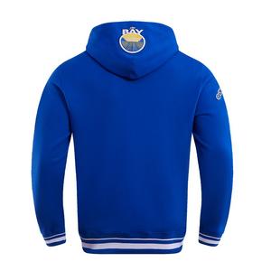 Pro Standard Men's NBA Golden State Warriors Retro Classic Fleece Pullover Hoodie -Royal