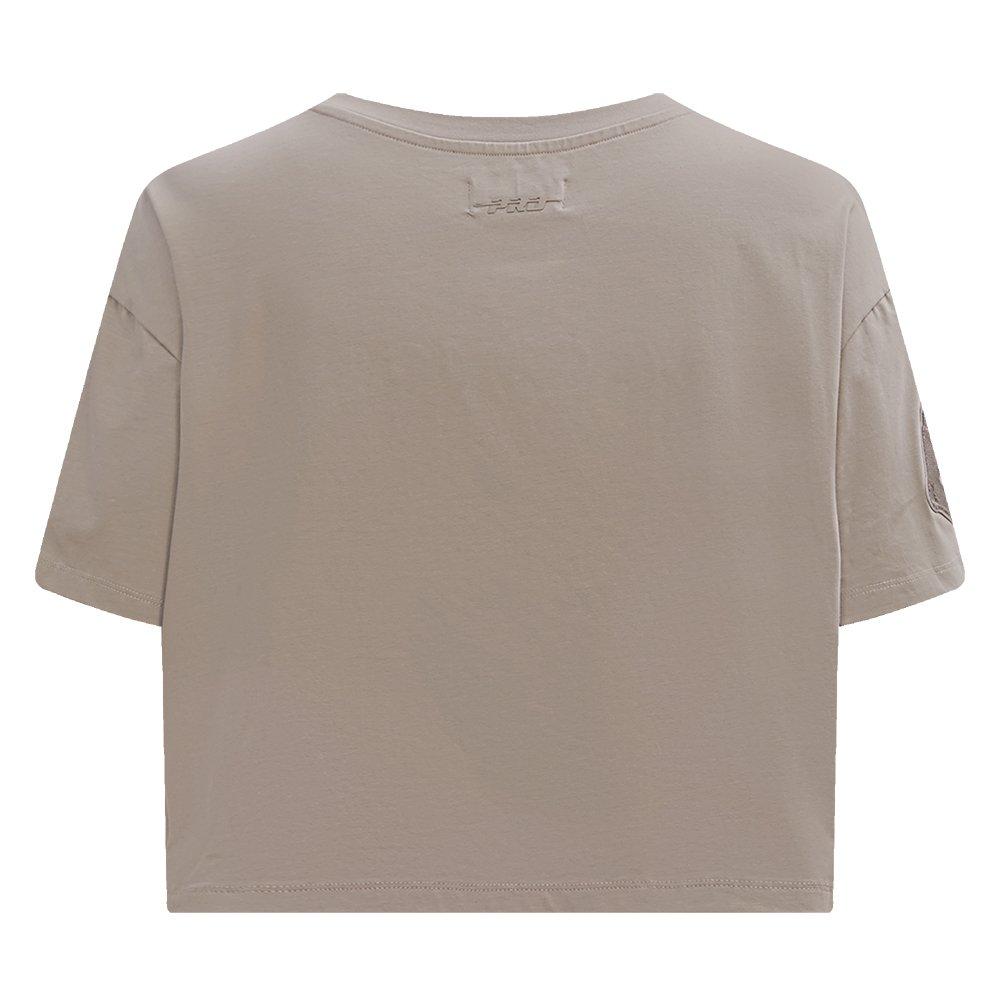 Pro Standard Women's MLB Boston Red Sox​ Neutral SJ Boxy Top - Tan - TAN Thumbnail View 2