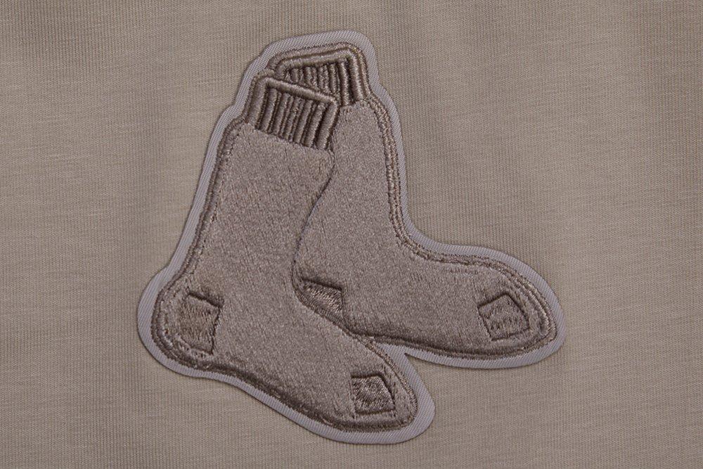 Pro Standard Women's MLB Boston Red Sox​ Neutral SJ Boxy Top - Tan - TAN Thumbnail View 6