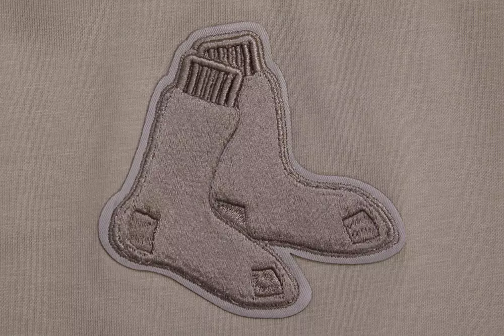 Pro Standard Women's MLB Boston Red Sox​ Neutral SJ Boxy Top -Tan - TAN