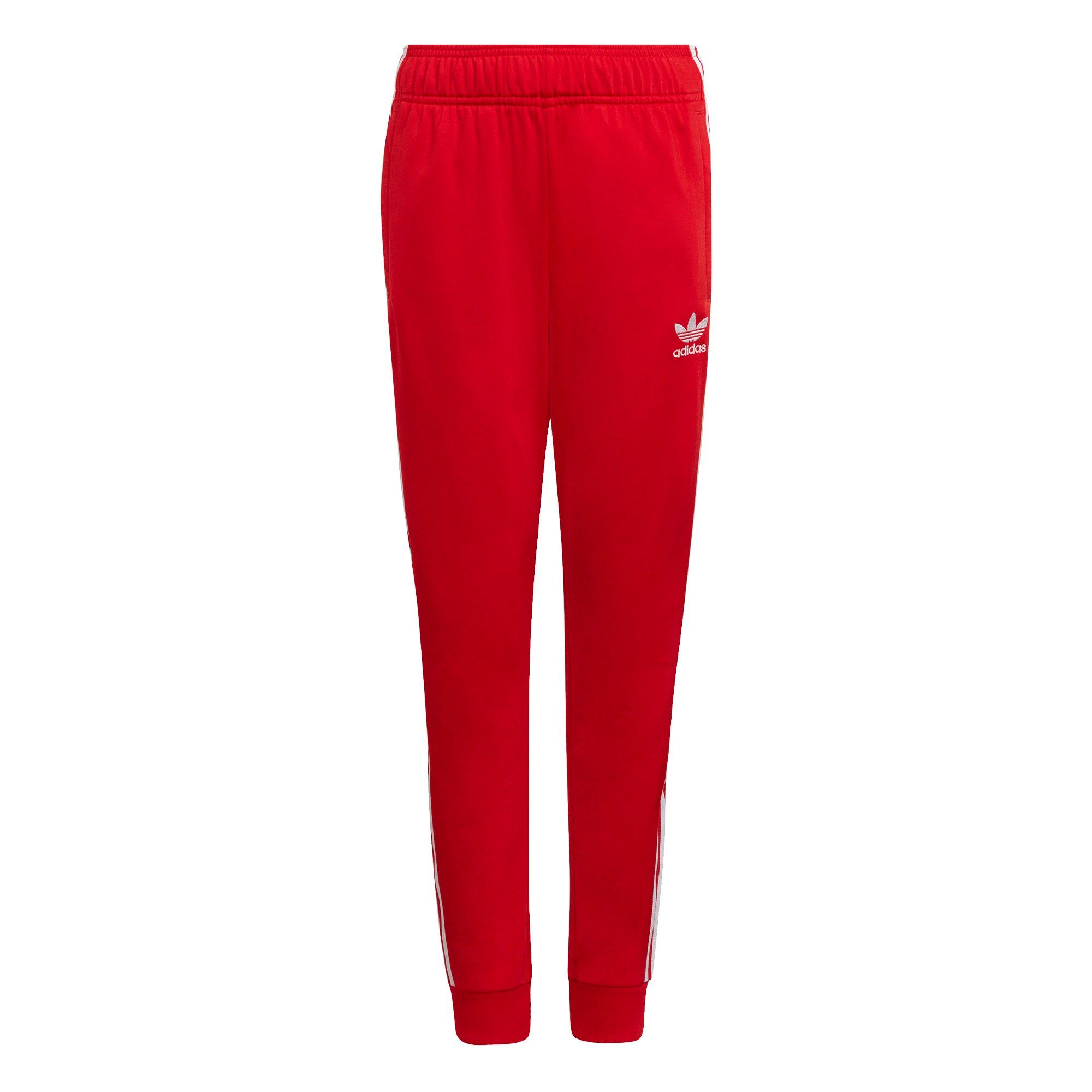 adidas Originals Big Kids&rsquo; Adicolor SST Track Pants-Red - RED Thumbnail View 1