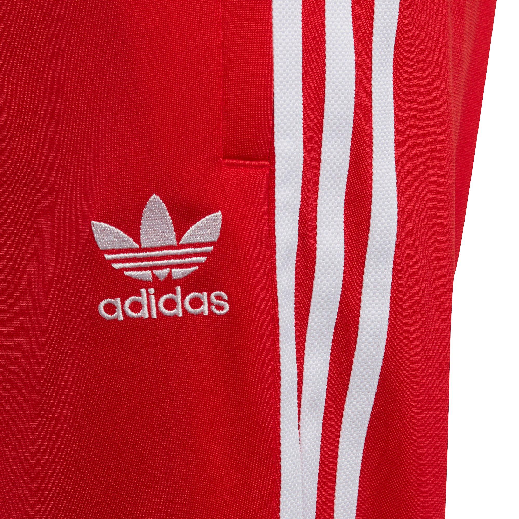 adidas Originals Big Kids&rsquo; Adicolor SST Track Pants-Red - RED Thumbnail View 3