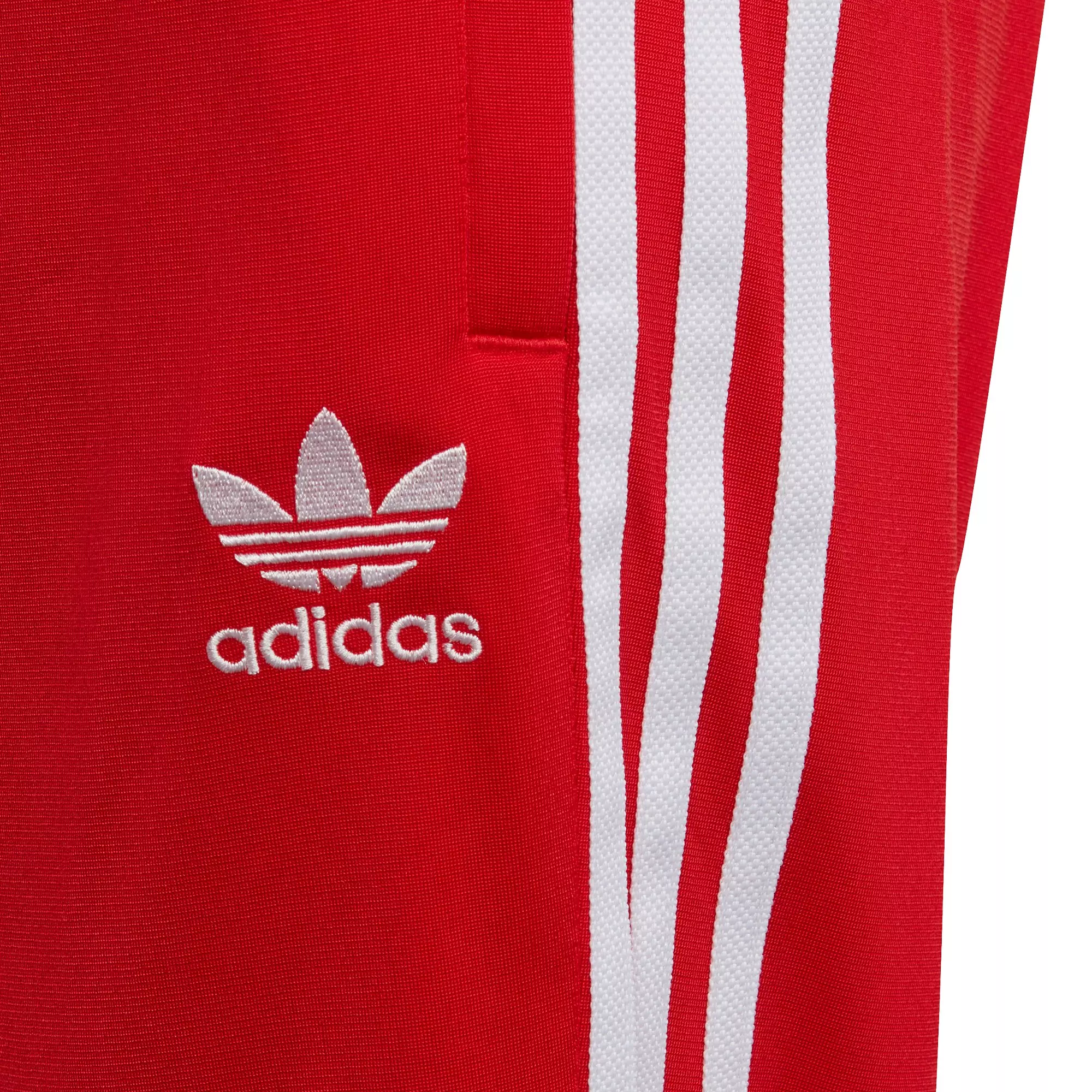 adidas Originals Big Kids’ Adicolor SST Track Pants-Red - RED