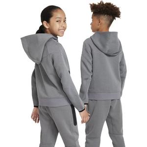 Nike Big Kids' Sportswear Tech Fleece Winterized Full-Zip Jacket - Grey