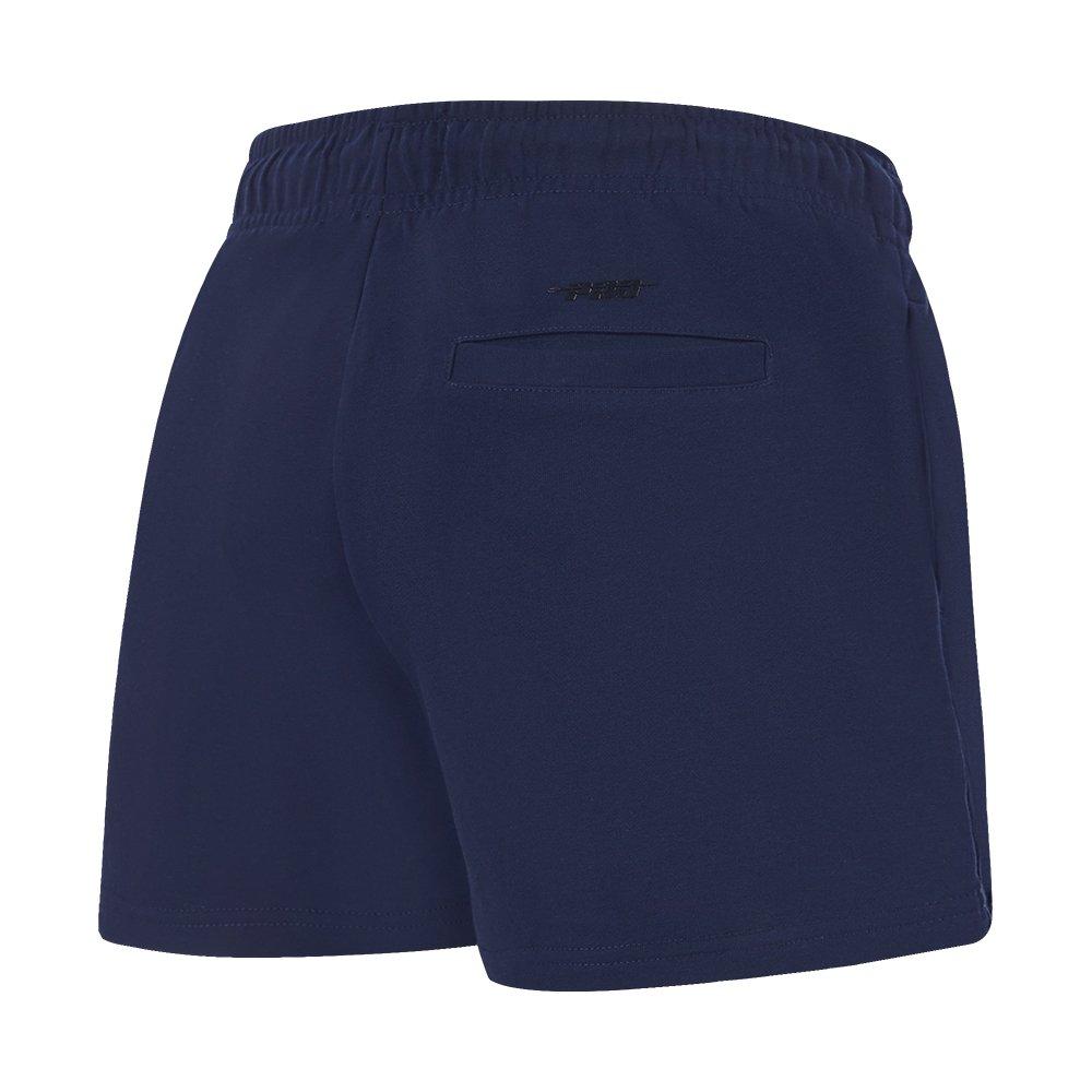 Pro Standard Women's MLB Boston Red Sox Classic Fleece Shorts - Navy - NAVY Thumbnail View 4