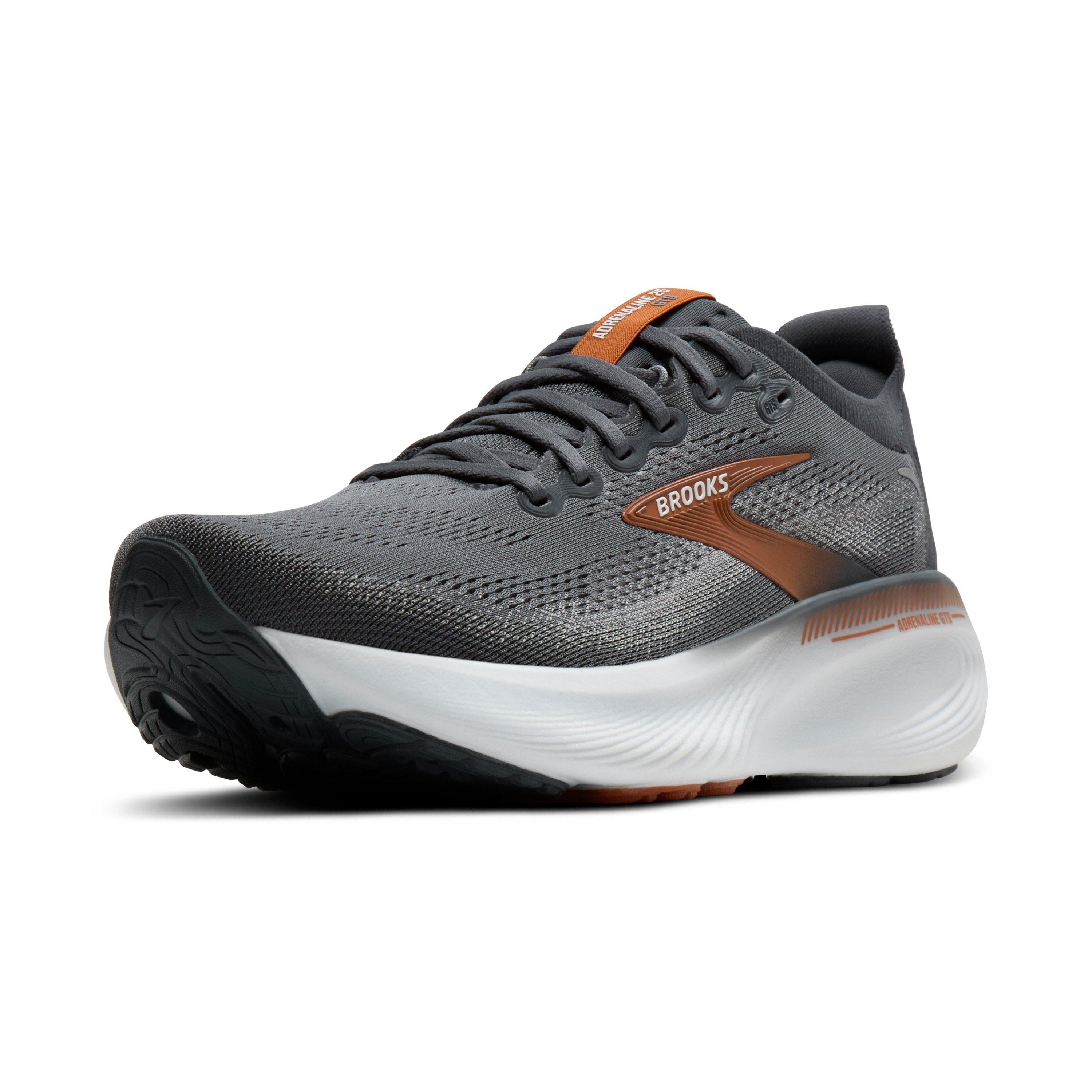 Brooks Adrenaline GTS 25 "Turbulence/Bombay Brown/Grey" Men's Running Shoe - TURBULENCE/BROWN/GREY