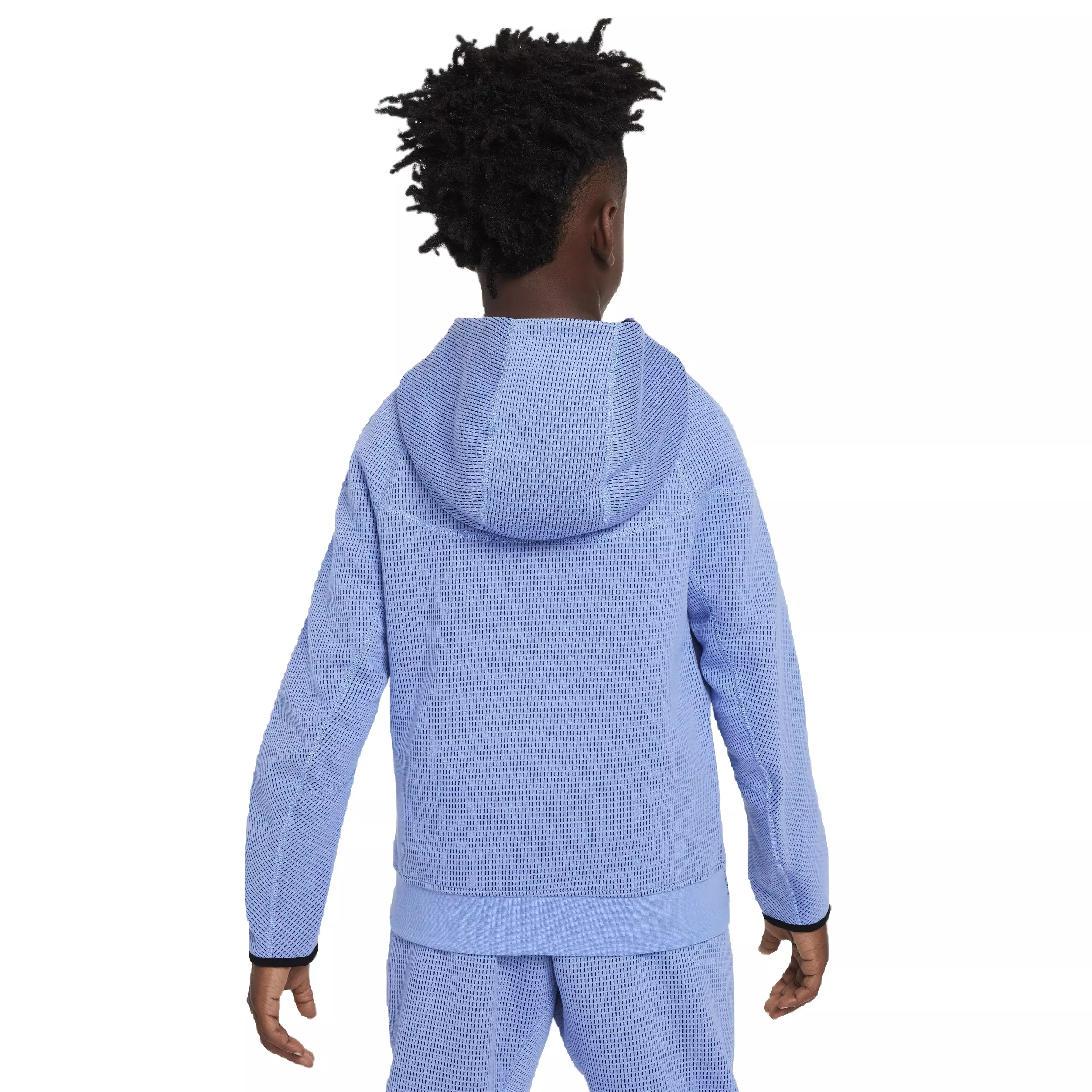 Nike Big Kids' Sportswear Tech Fleece Winterized Full-Zip Jacket - Blue - BLUE