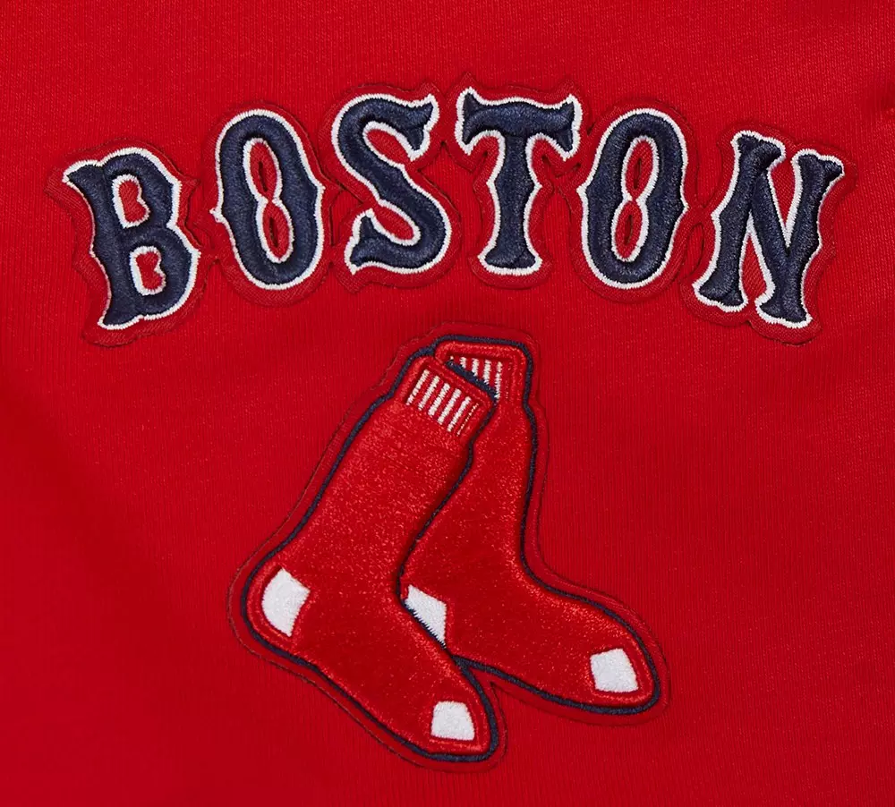 Pro Standard Women's MLB Boston Red Sox Classic Fleece Shorts - Red - RED