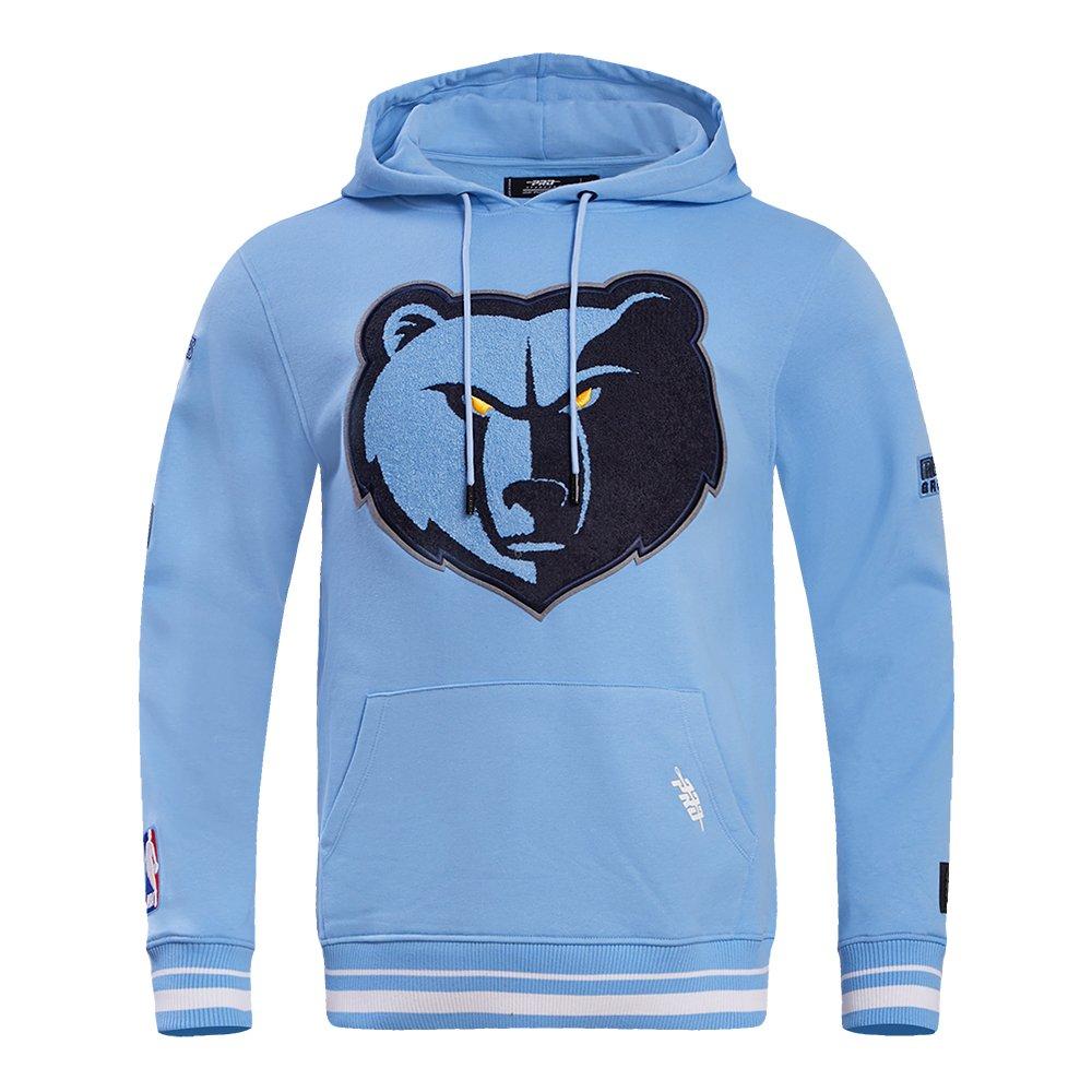 Pro Standard Men's NBA Memphis Grizzlies Retro Classic Fleece Pullover Hoodie - Blue - BLUE Thumbnail View 1