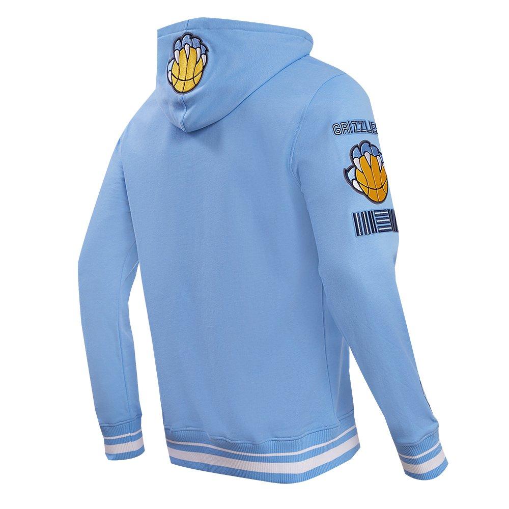 Pro Standard Men's NBA Memphis Grizzlies Retro Classic Fleece Pullover Hoodie - Blue - BLUE Thumbnail View 4