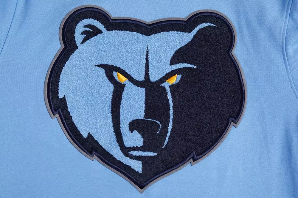 Pro Standard Men's NBA Memphis Grizzlies Retro Classic Fleece Pullover Hoodie - Blue - BLUE