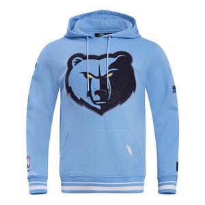 Pro Standard Men's NBA Memphis Grizzlies Retro Classic Fleece Pullover Hoodie -Blue