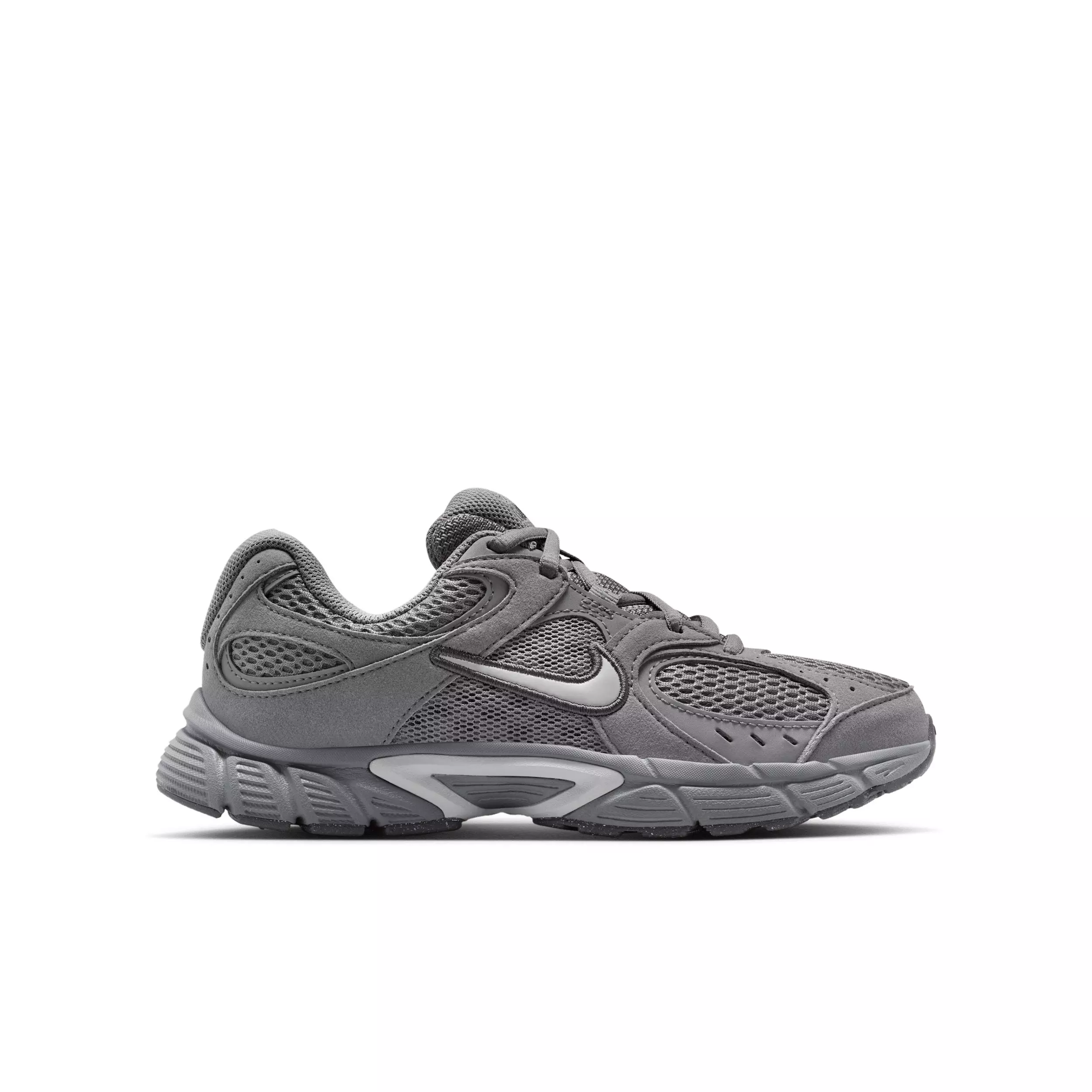 Nike V5 Runner Suede "Pencil Point/Atmosphere Grey" Grade School Boys' Shoe - PENCIL/GREY