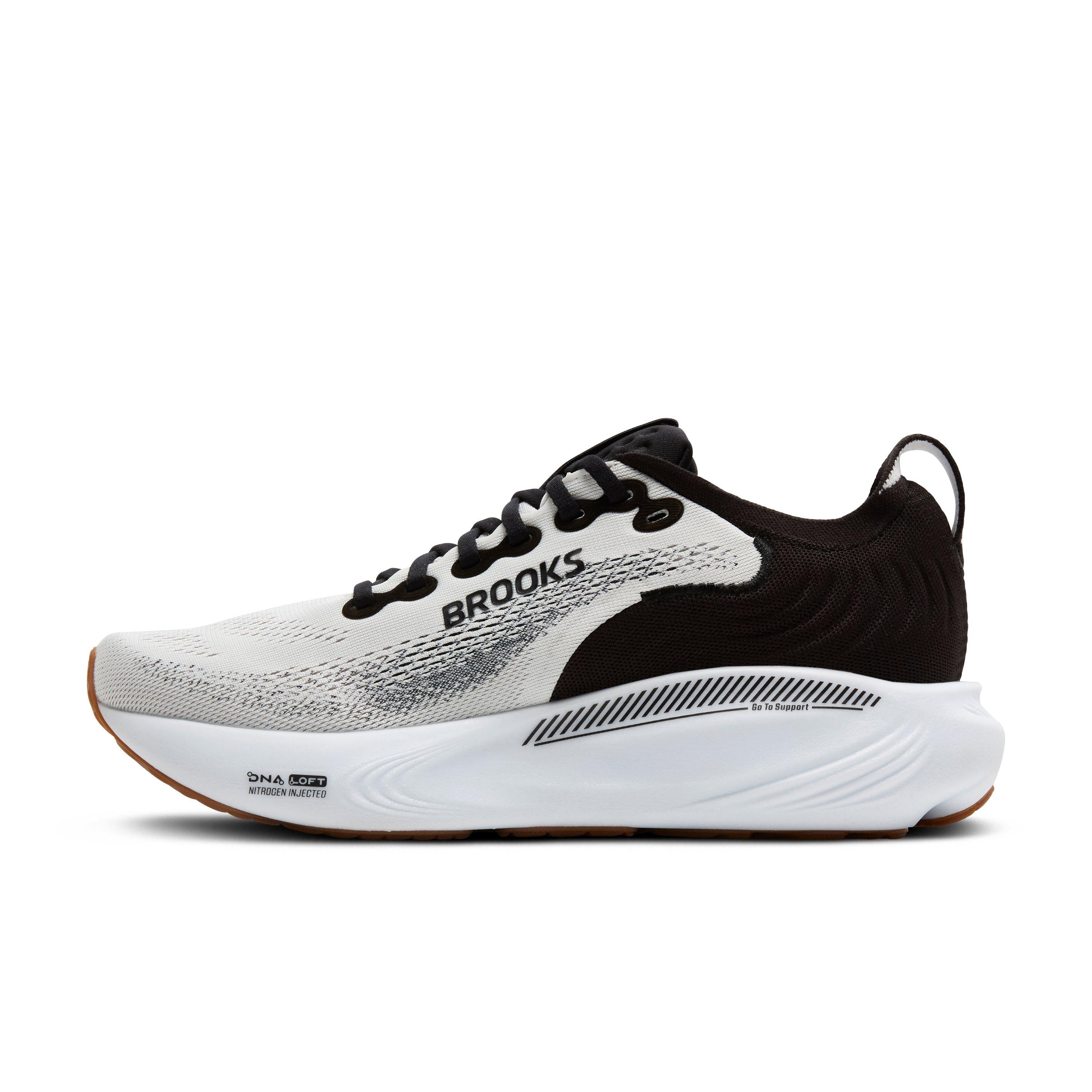 Brooks Adrenaline GTS 25 "Beige/Black/White" Men's Wide Running Shoe - BEIGE/BLACK/WHITE