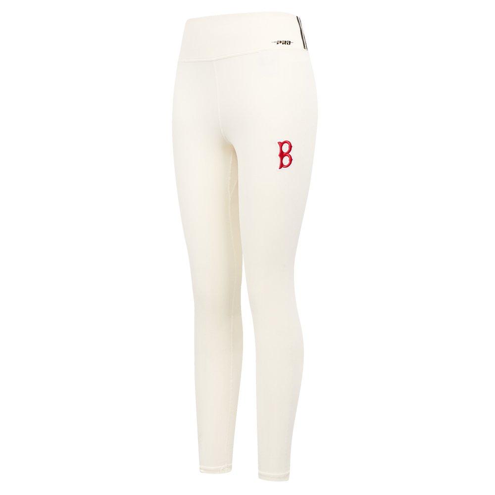 Pro Standard Women's MLB Boston Red Sox​ Retro Classic Jersey Leggings - Cream - CREAM Thumbnail View 3