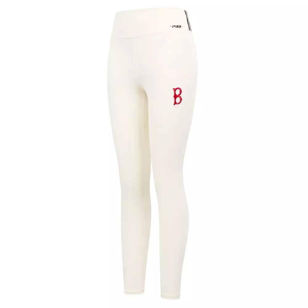 Pro Standard Women's MLB Boston Red Sox​ Retro Classic Jersey Leggings -Cream - CREAM