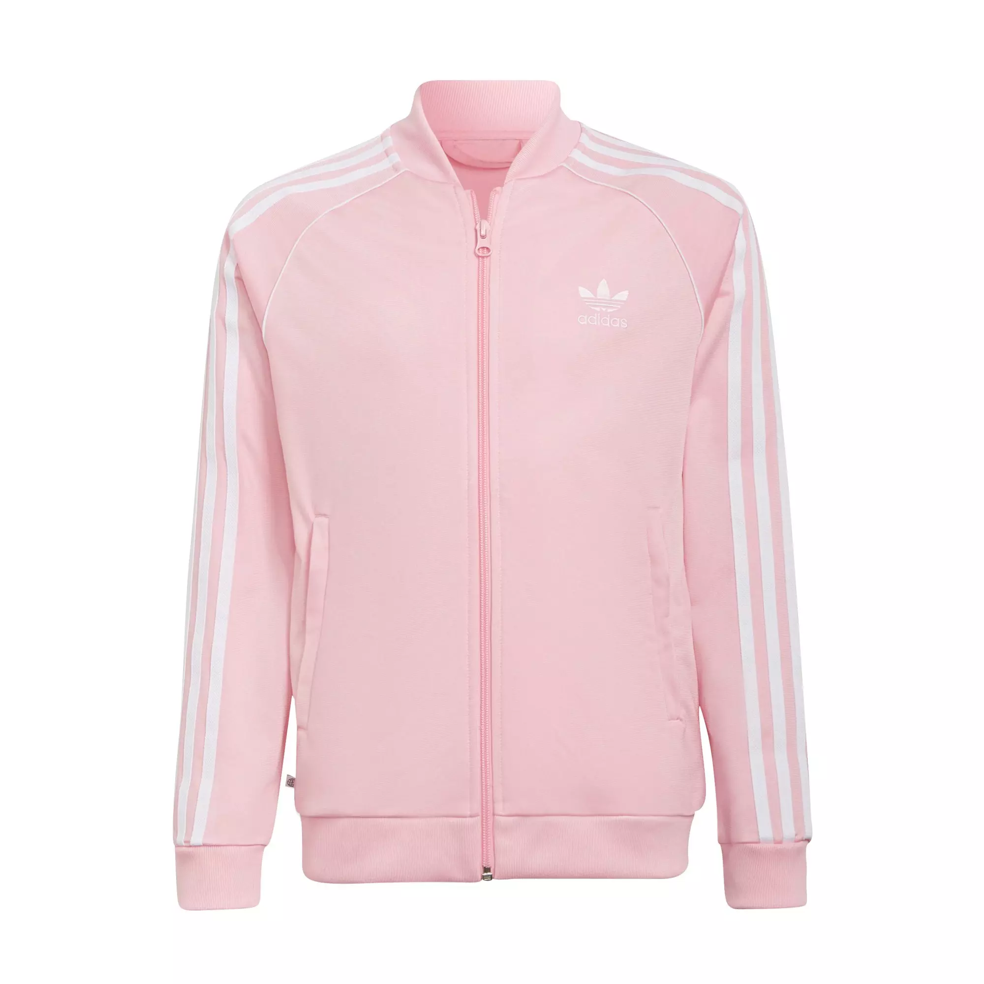 adidas Originals Big Kids’ Adicolor SST Track Jacket-Pink - PINK