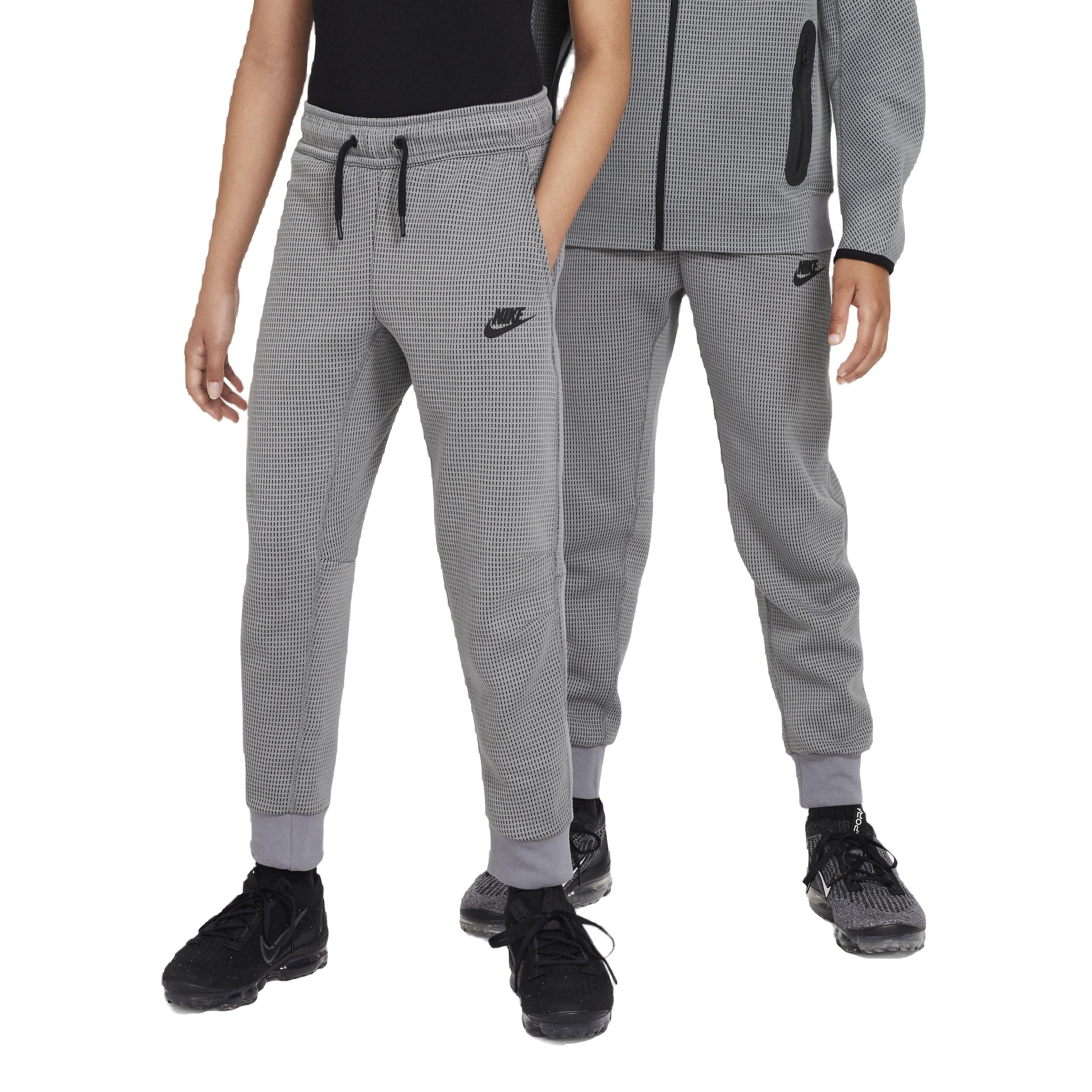Nike Big Boys' Sportswear Tech Fleece Winterized Pants - Grey - GREY Thumbnail View 1