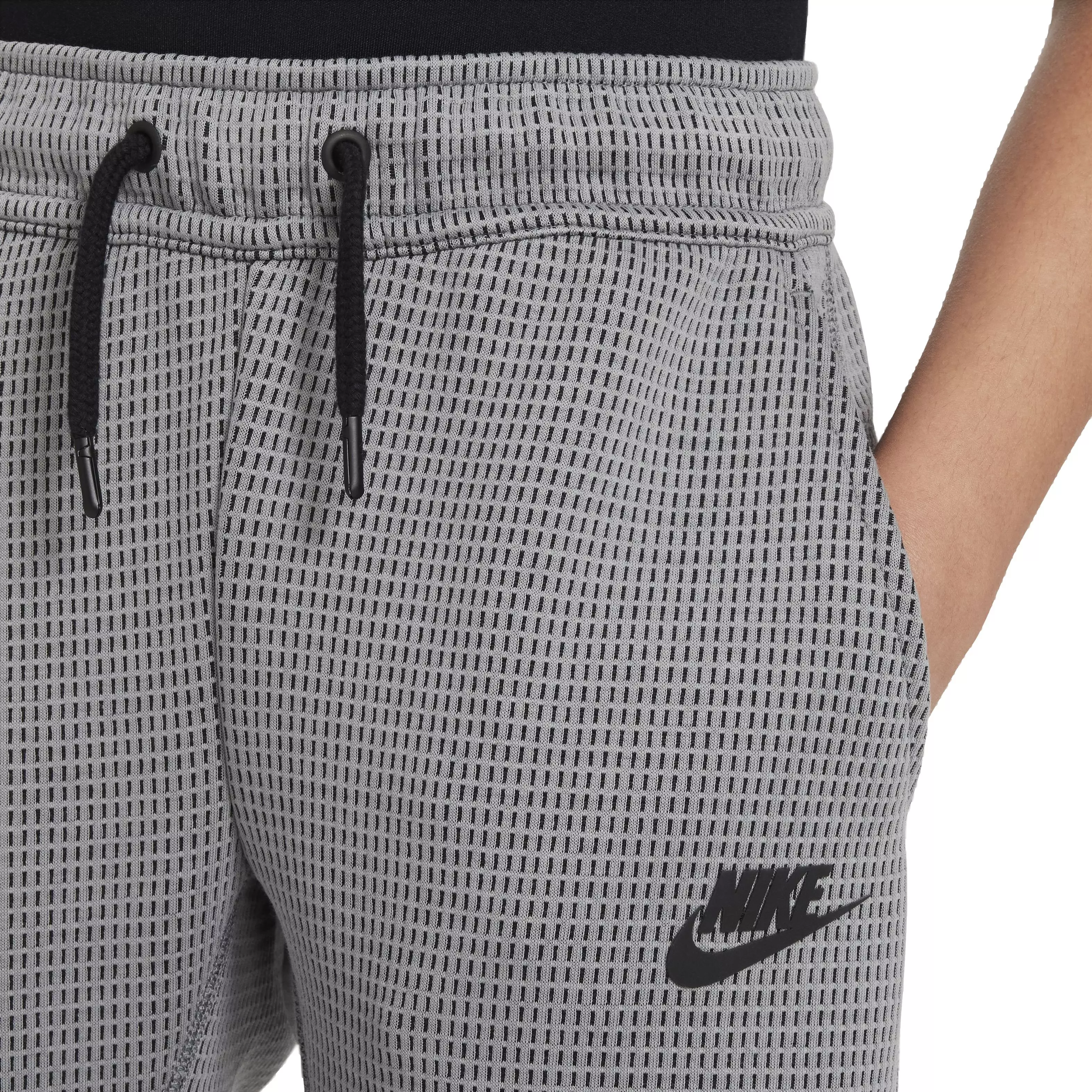 Nike Big Boys' Sportswear Tech Fleece Winterized Pants - Grey - GREY