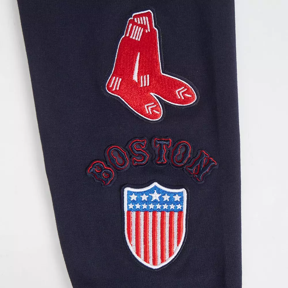 Pro Standard Women's MLB Boston Red Sox​ Retro Classic Jersey Leggings -Navy - NAVY
