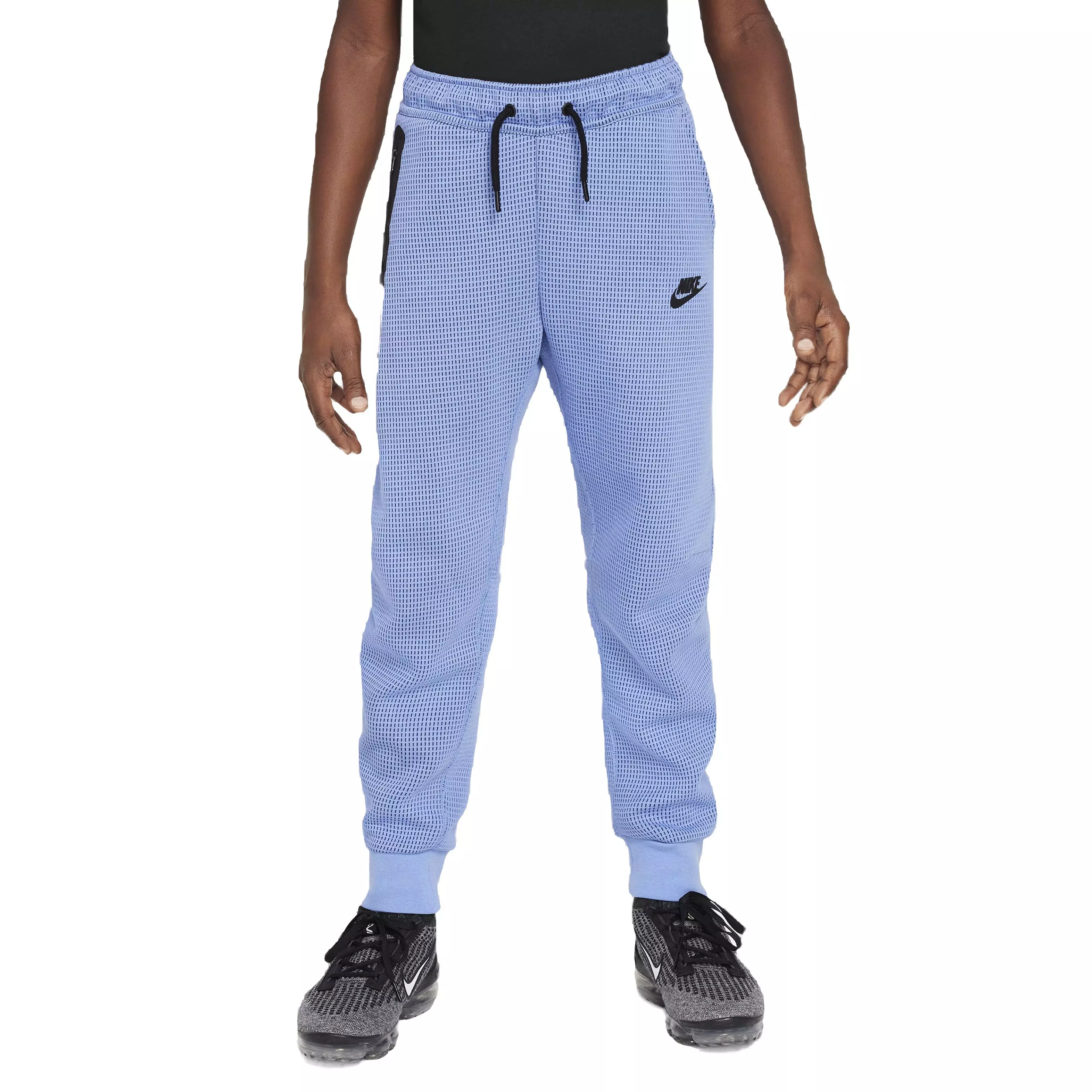 Nike Big Boys' Sportswear Tech Fleece Winterized Pants -Blue - Hibbett