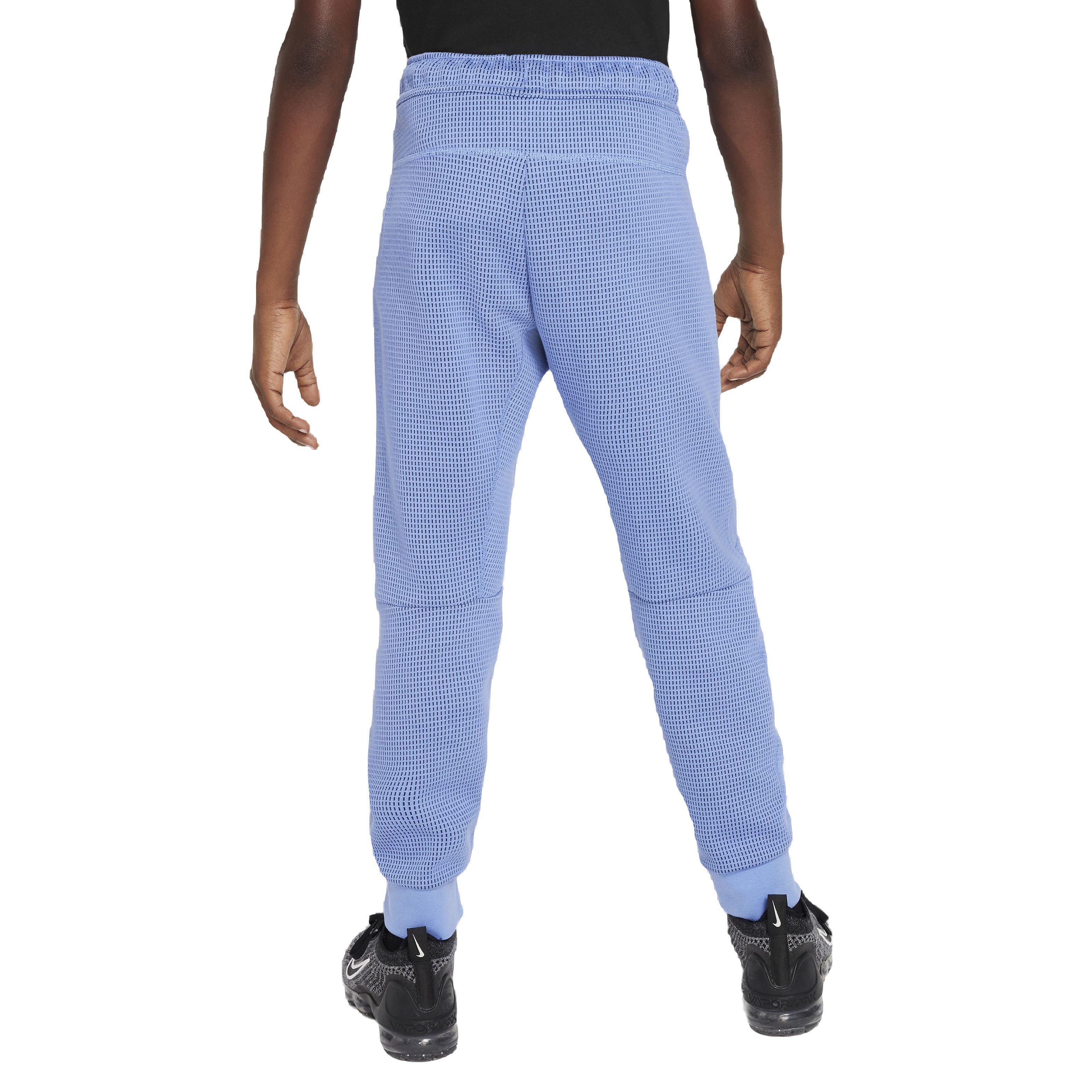 Nike Big Boys' Sportswear Tech Fleece Winterized Pants -Blue - BLUE Thumbnail View 2
