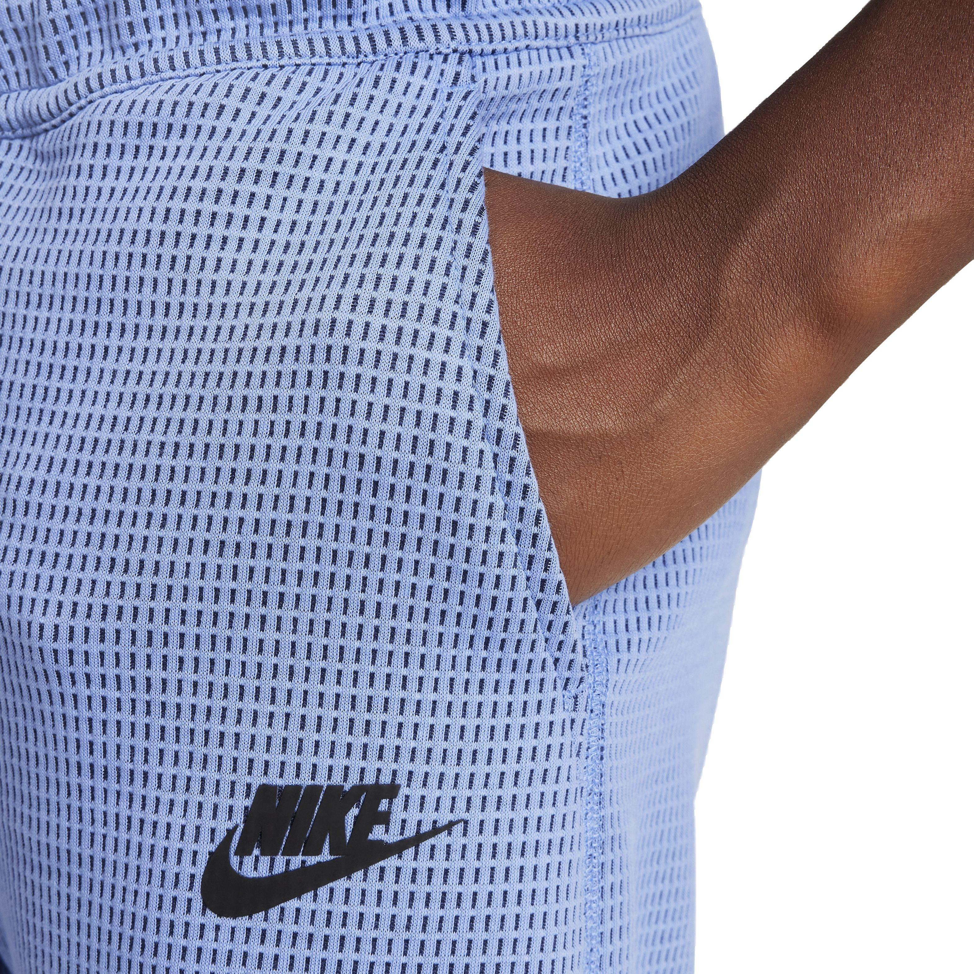 Nike Big Boys' Sportswear Tech Fleece Winterized Pants -Blue - BLUE Thumbnail View 4