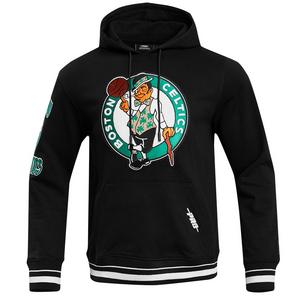 Pro Standard Men's NBA Boston Celtics Retro Classic Fleece Pullover Hoodie -Black