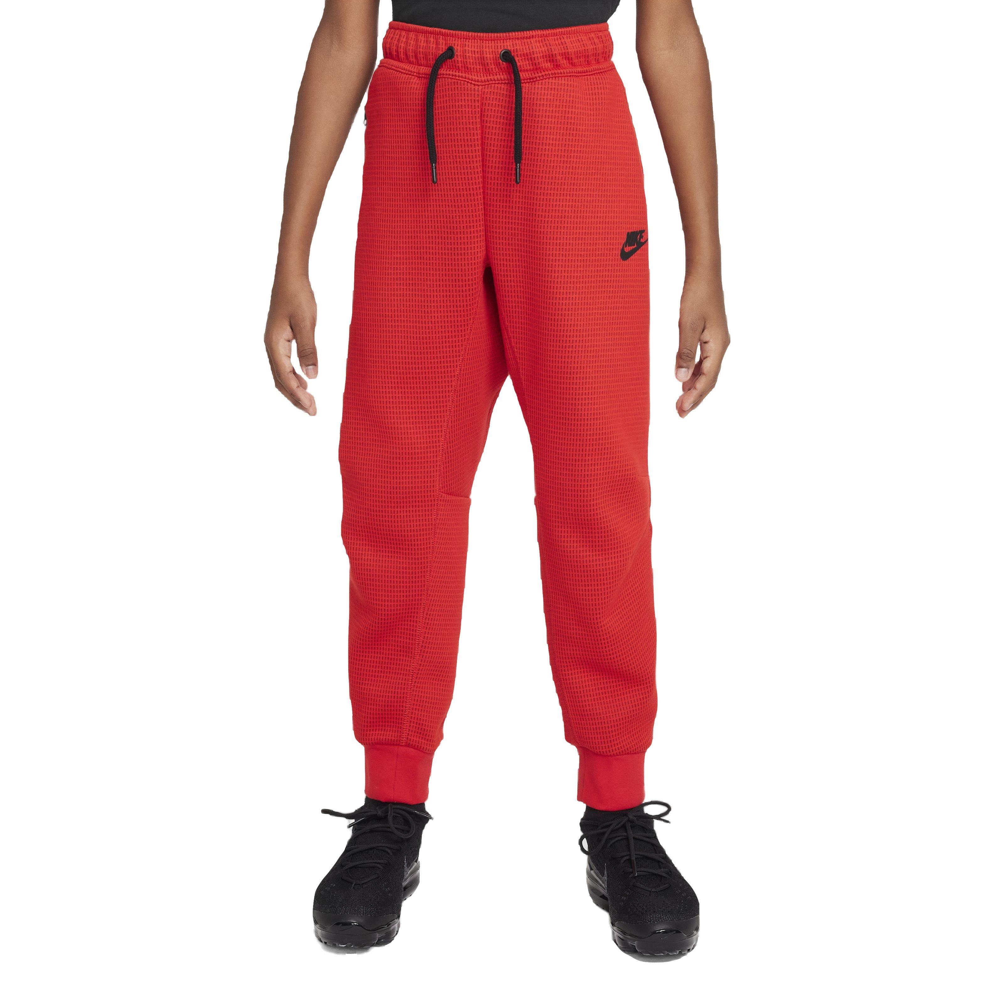 Nike fleece pants clearance red