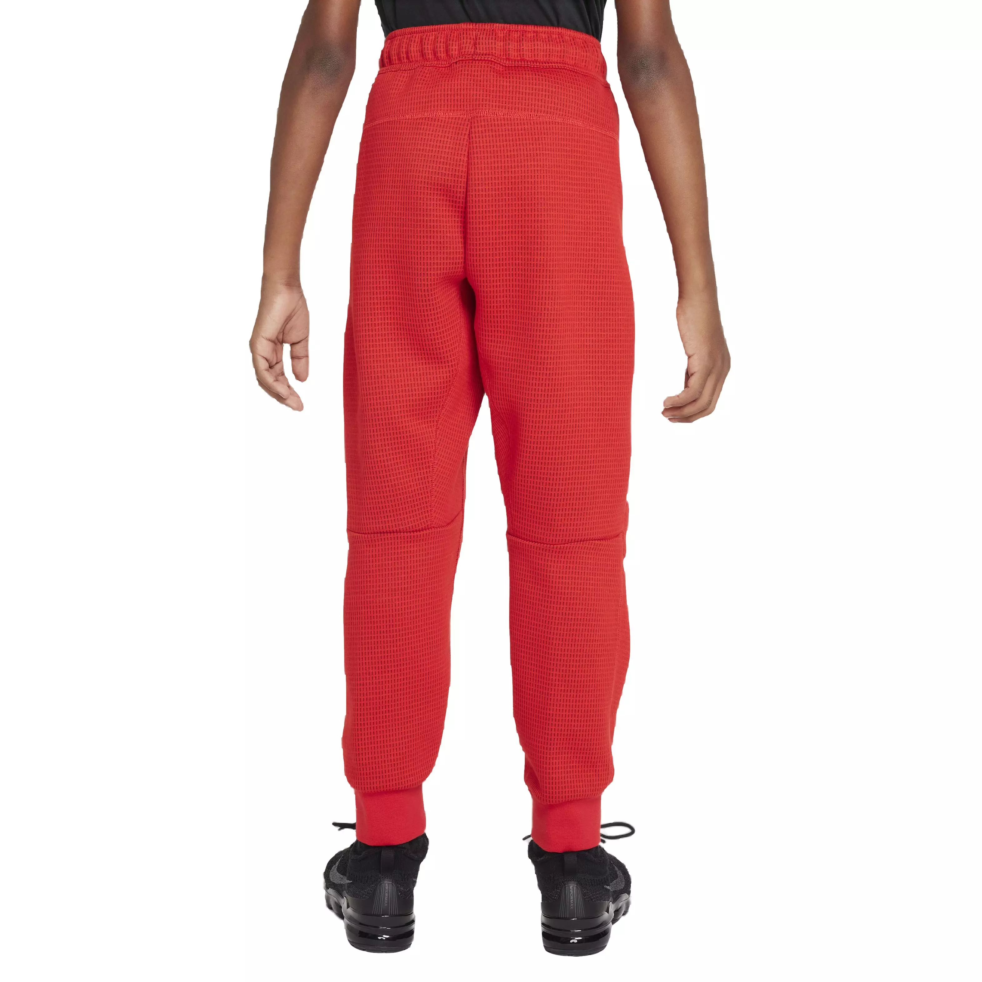 Nike Big Boys' Sportswear Tech Fleece Winterized Pants -Red - RED