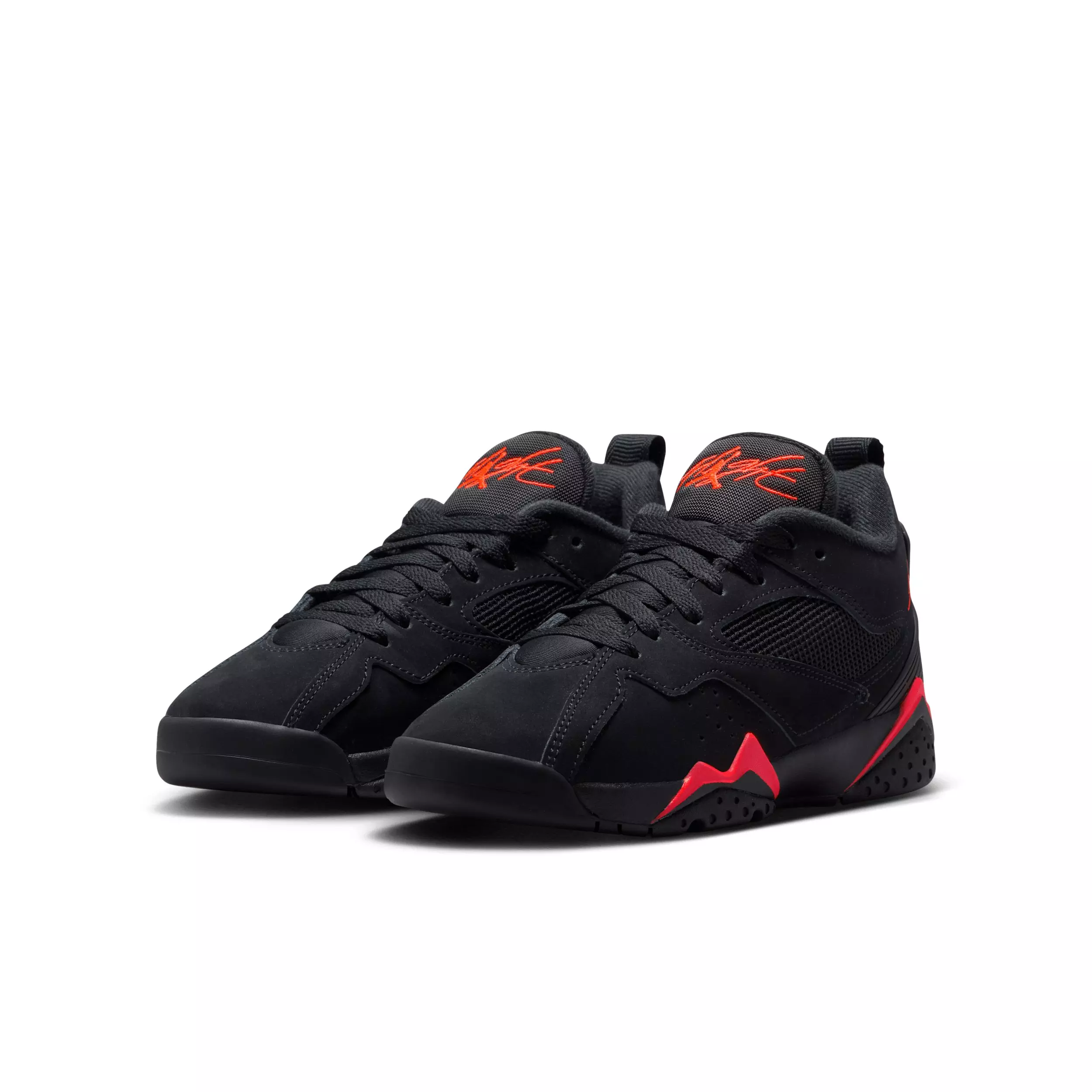 Jordan MVP 92 "Black/Infrared 23" Grade School Boys' Shoe - BLACK/INFRARED