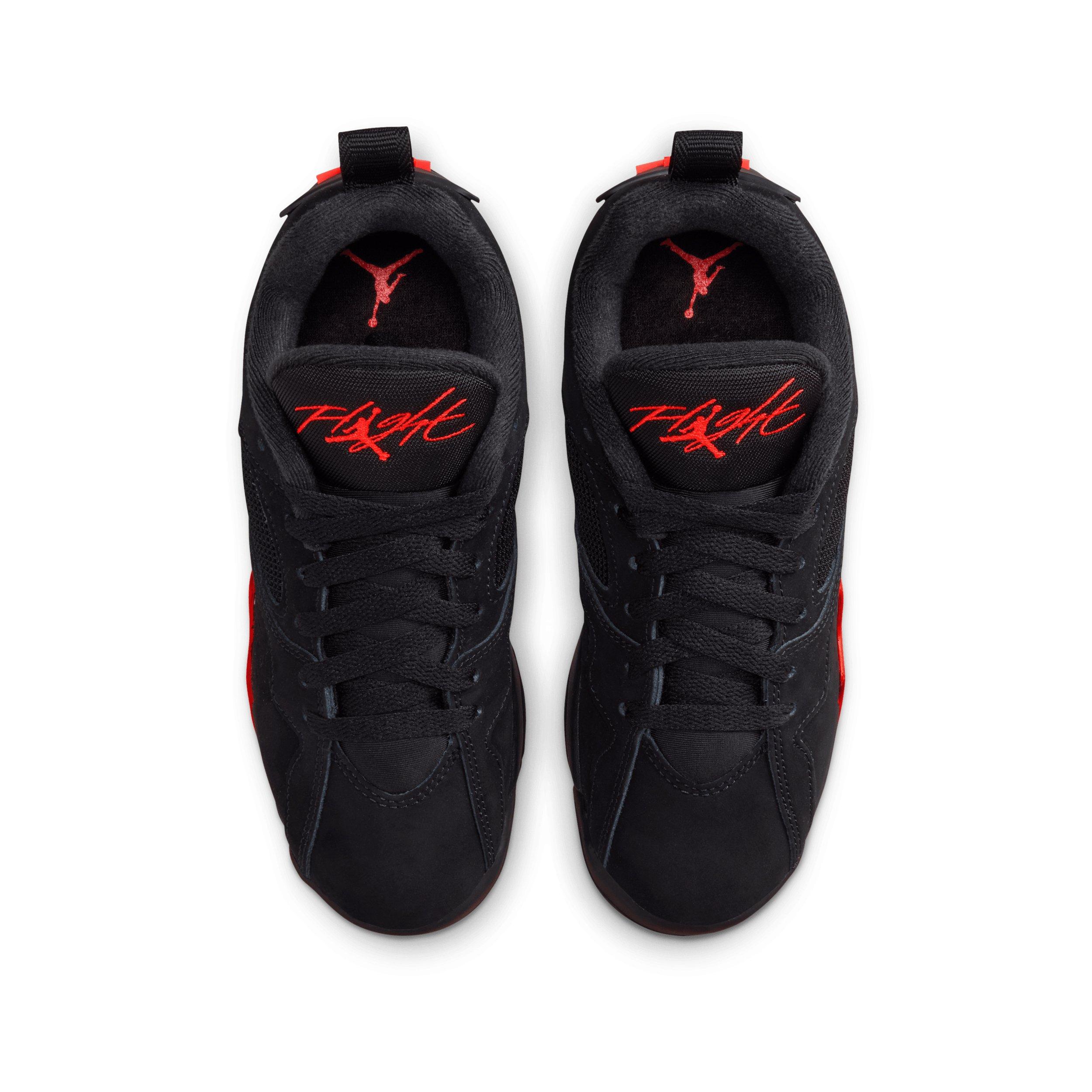 Jordan MVP 92 "Black/Infrared 23" Grade School Boys' Shoe - BLACK/INFRARED Thumbnail View 4