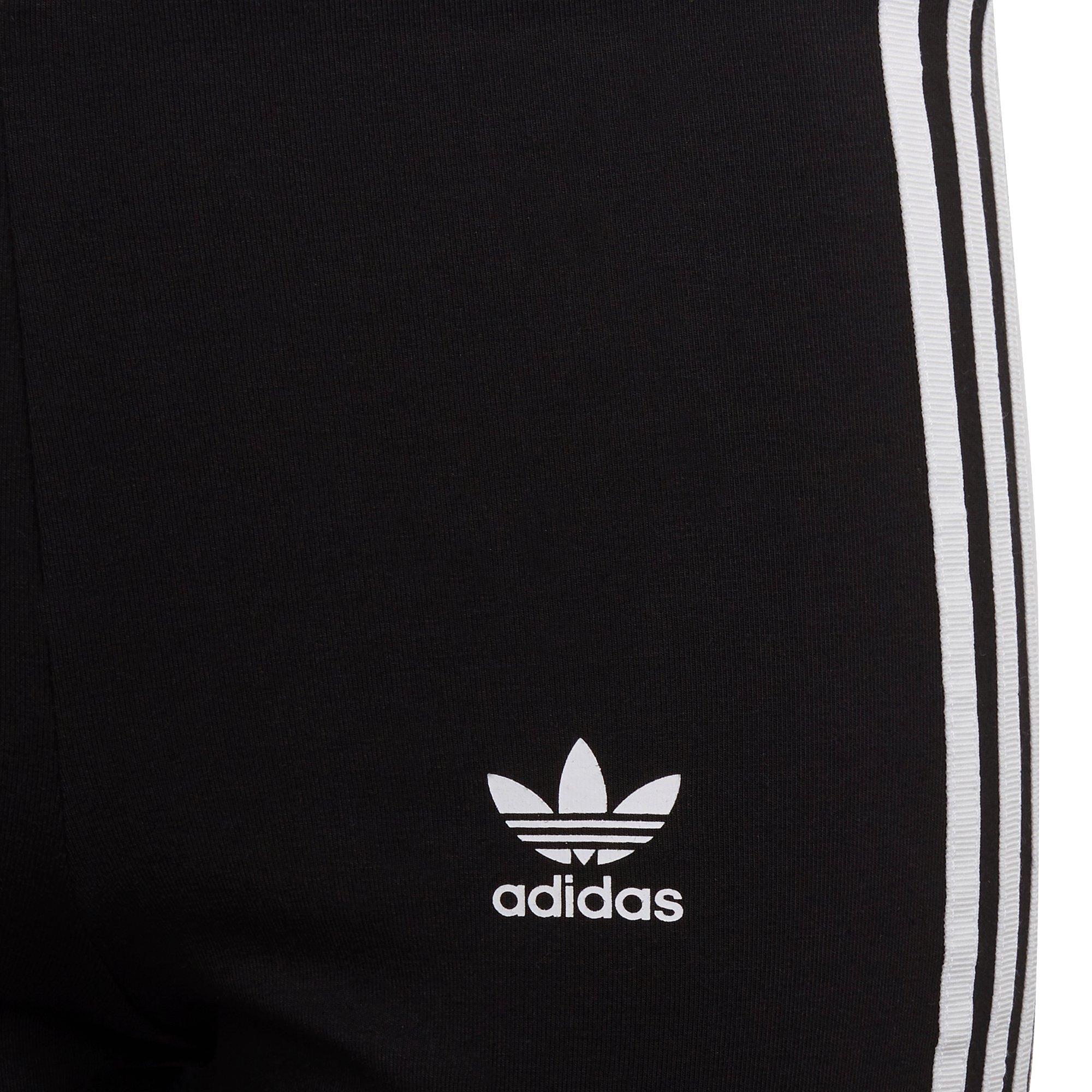 adidas Originals Big Girls&rsquo; Adicolor Cycling Shorts-Black - BLACK Thumbnail View 2