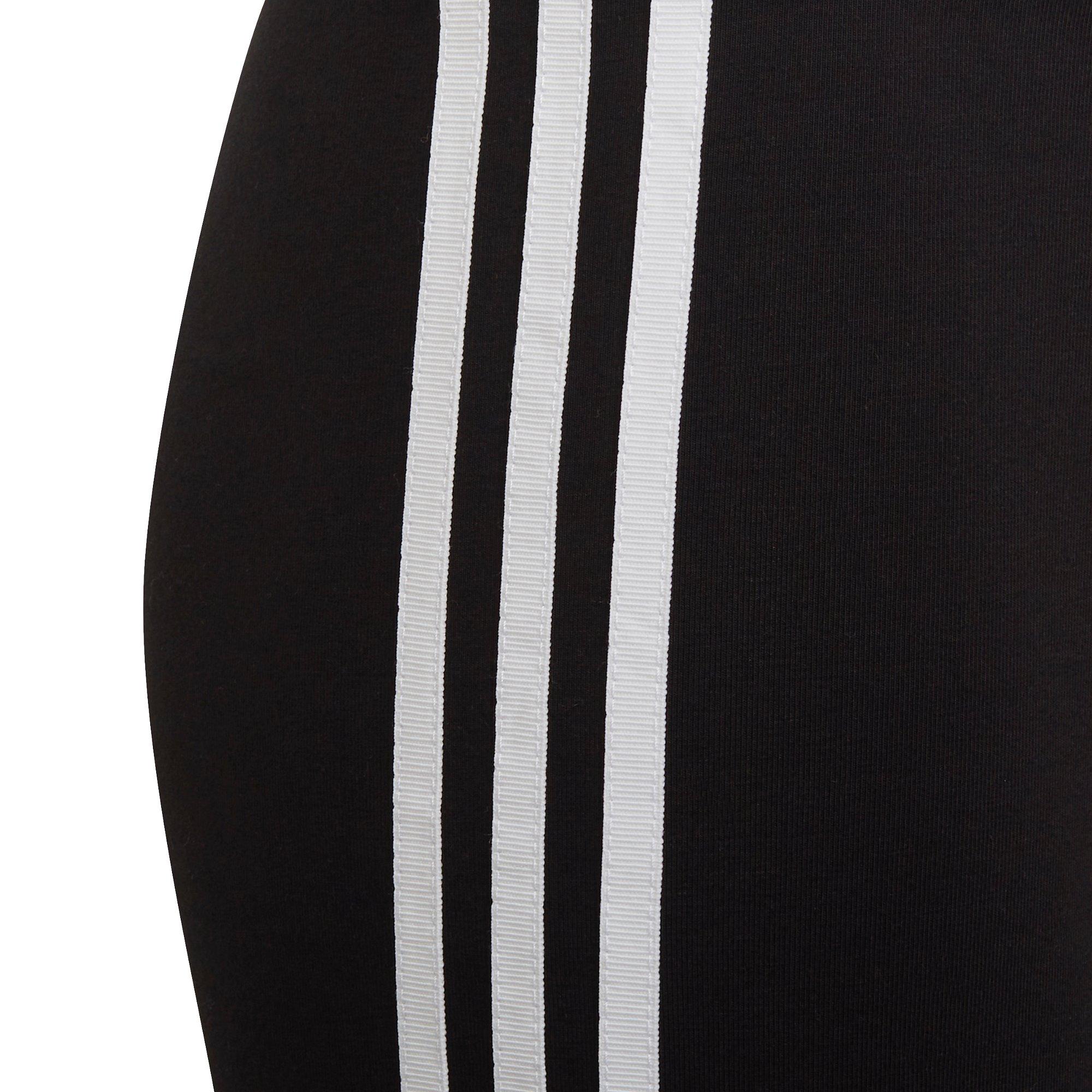adidas Originals Big Girls&rsquo; Adicolor Cycling Shorts-Black - BLACK Thumbnail View 4