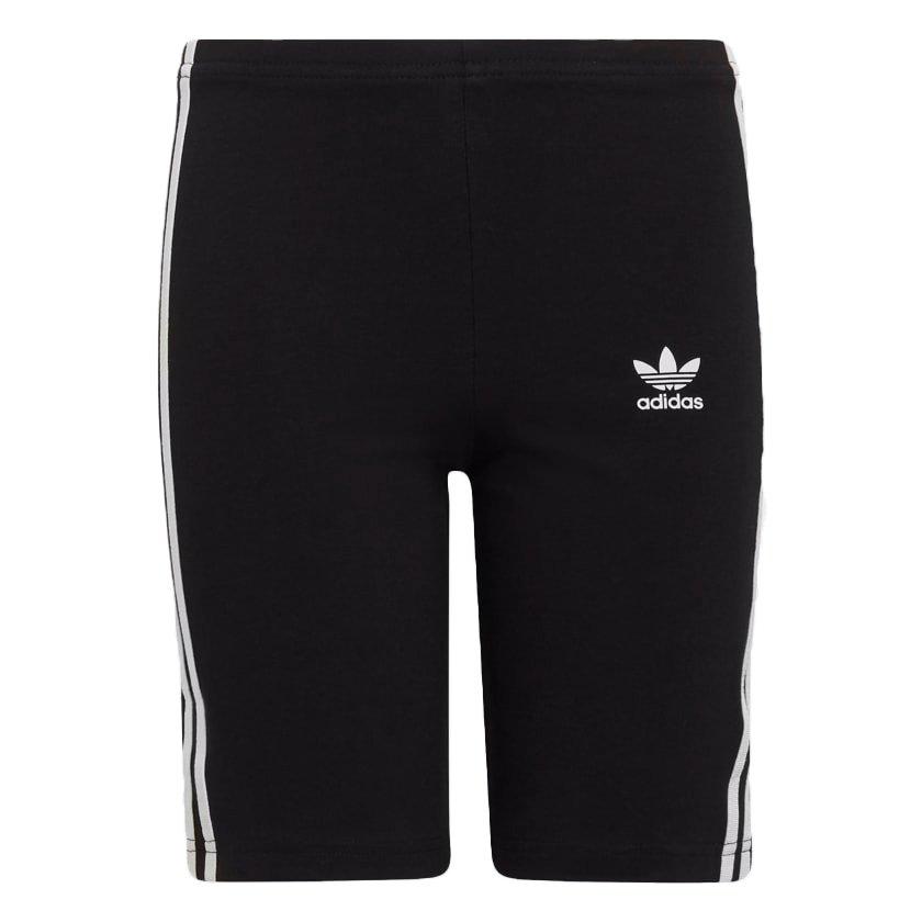 adidas Originals Big Girls&rsquo; Adicolor Cycling Shorts-Black - BLACK Thumbnail View 1