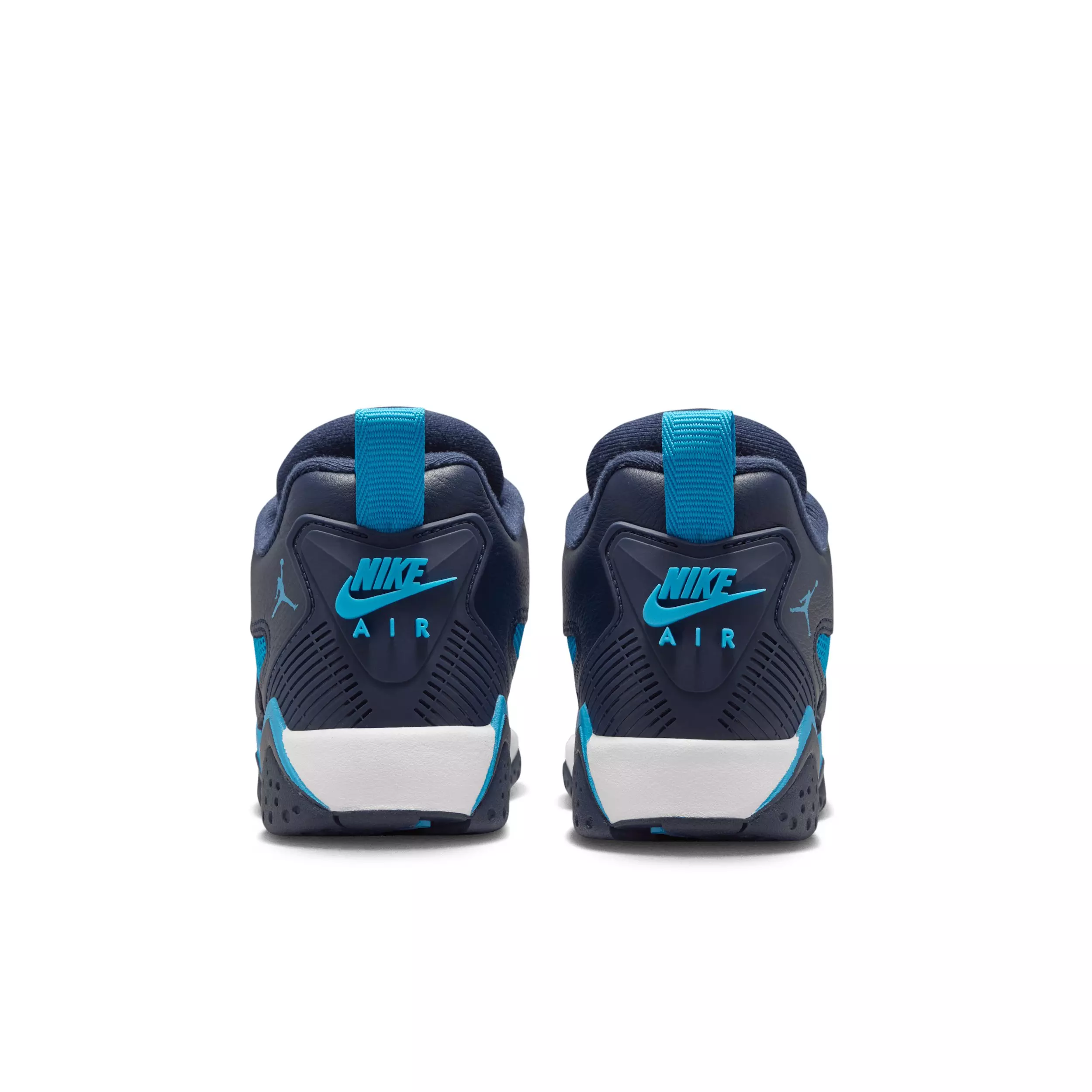 Jordan MVP 92 "Obsidian/White/Dark Powder Blue" Grade School Boys' Shoe - OBSIDIAN/WHITE/DK BLUE