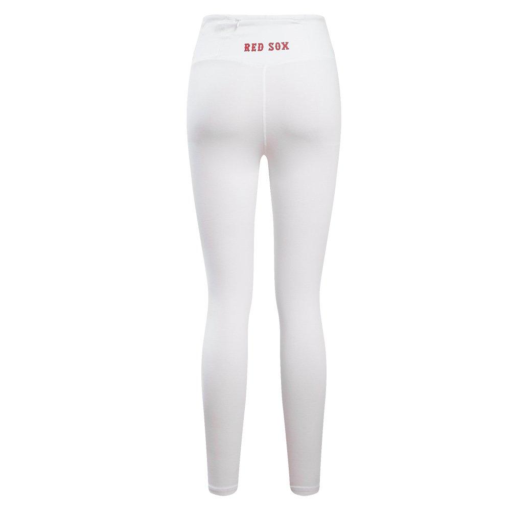 Pro Standard Women's MLB Boston Red Sox​ Classic Jersey Leggings -White - WHITE Thumbnail View 2