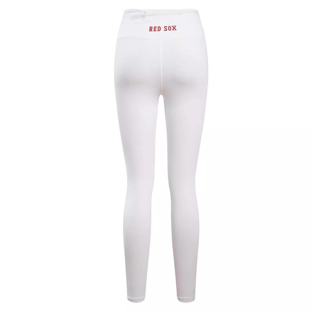 Pro Standard Women's MLB Boston Red Sox​ Classic Jersey Leggings -White - WHITE