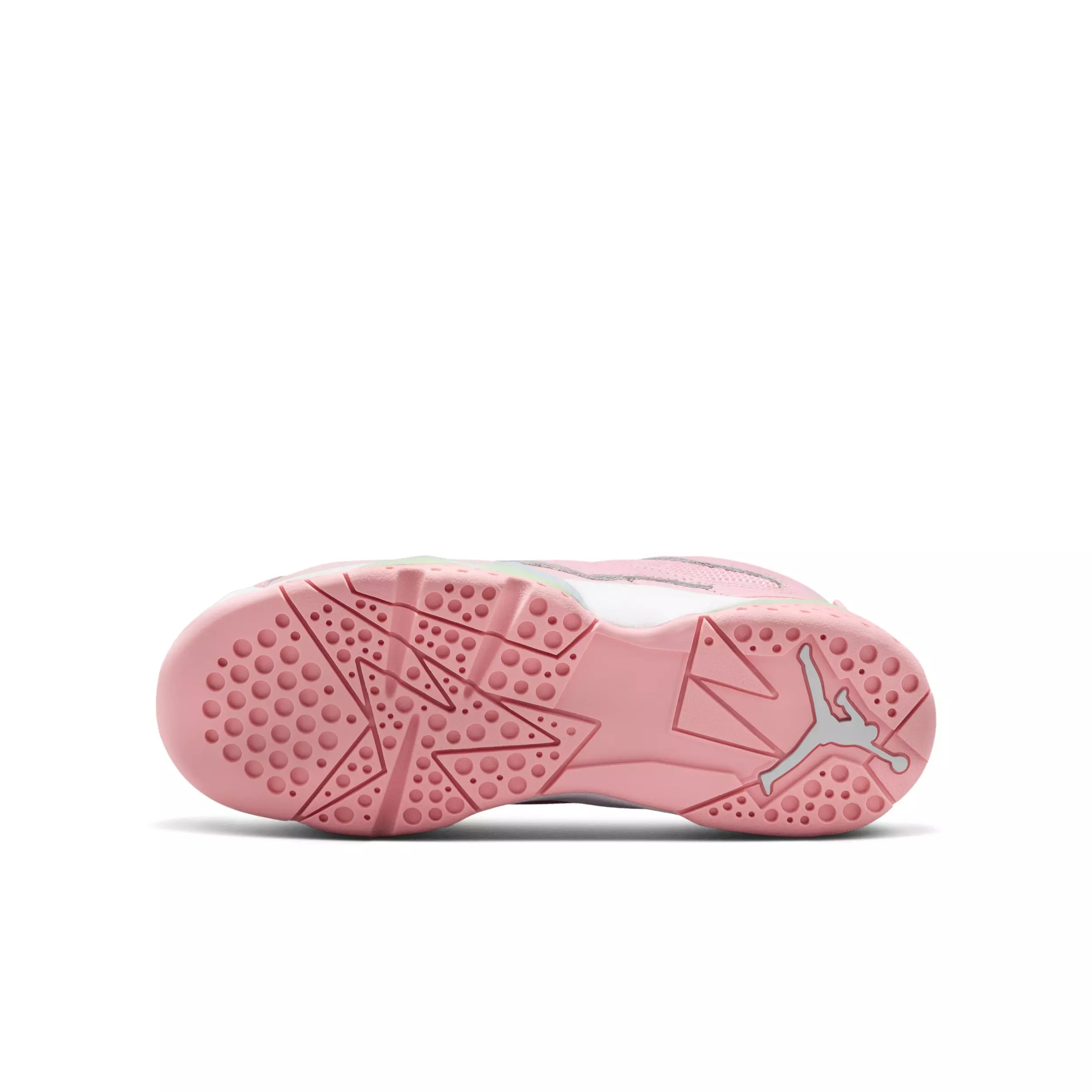 Jordan MVP 92 "Medium Soft Pink/Vapor Green/White/Half Blue" Grade School Girls' Shoe - MD PINK/GREEN/WHITE/BLUE