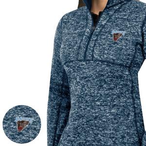 Antigua Women's Maine Black Bears Fortune Half-Zip Pullover Jacket