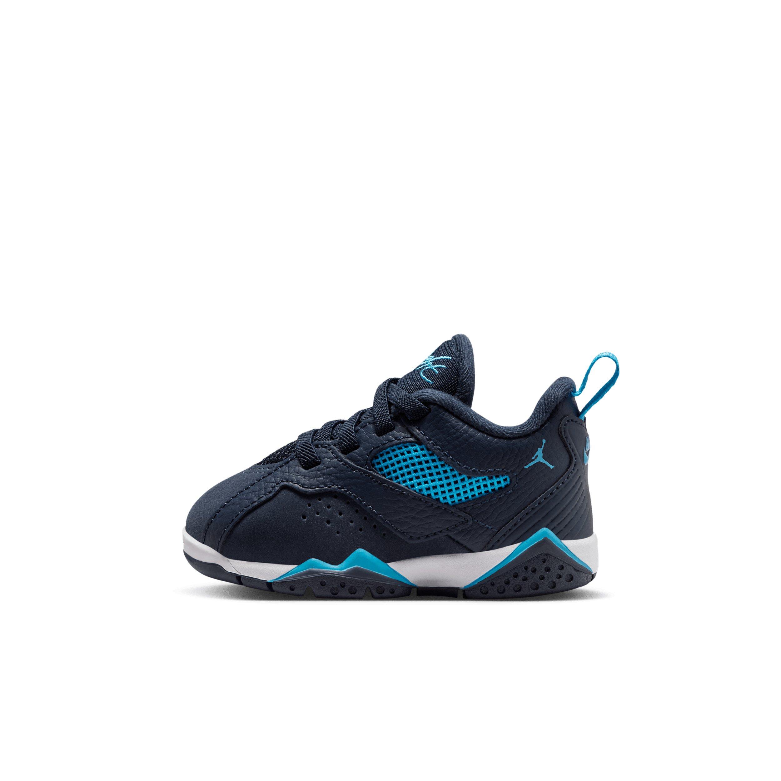 Jordan MVP 92 "Obsidian/White/Dark Powder Blue" Infant Boys' Shoe - OBSIDIAN/WHITE/DK BLUE Thumbnail View 2