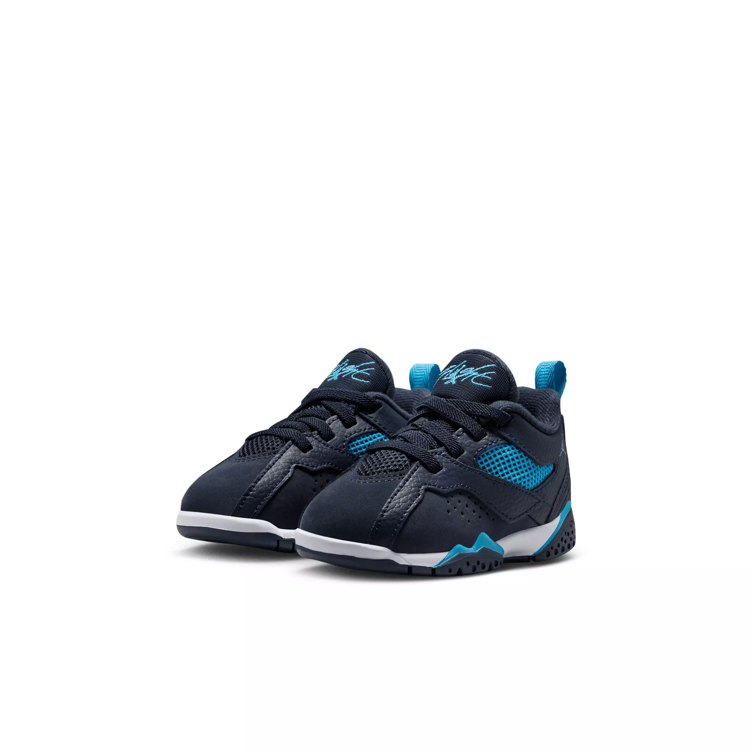 Jordan MVP 92 "Obsidian/White/Dark Powder Blue" Infant Boys' Shoe - OBSIDIAN/WHITE/DK BLUE
