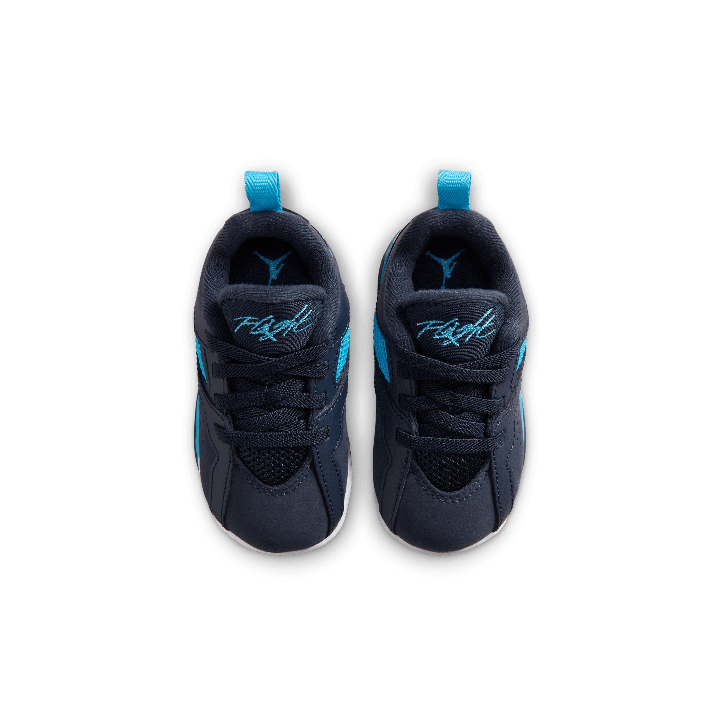 Jordan MVP 92 "Obsidian/White/Dark Powder Blue" Infant Boys' Shoe - OBSIDIAN/WHITE/DK BLUE Thumbnail View 4