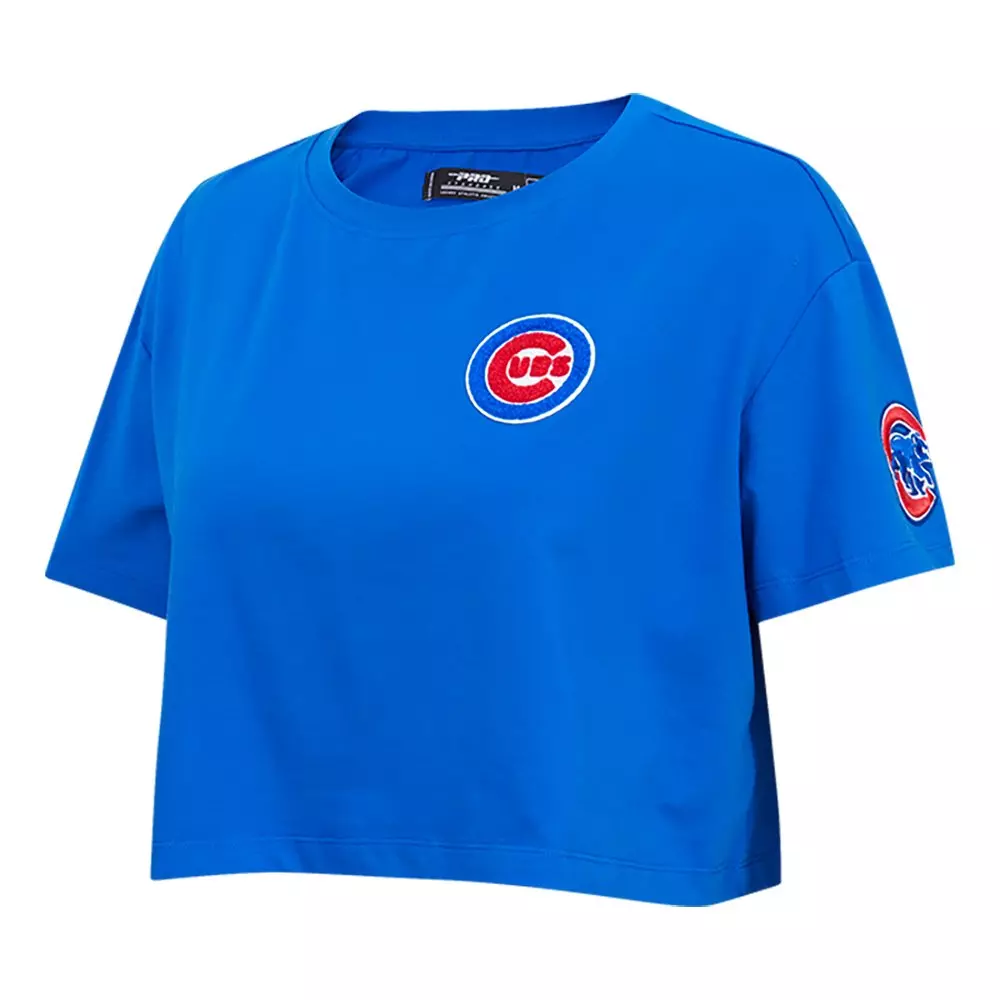 Pro Standard Women's MLB Chicago Cubs Classic Boxy Top -Royal - ROYAL