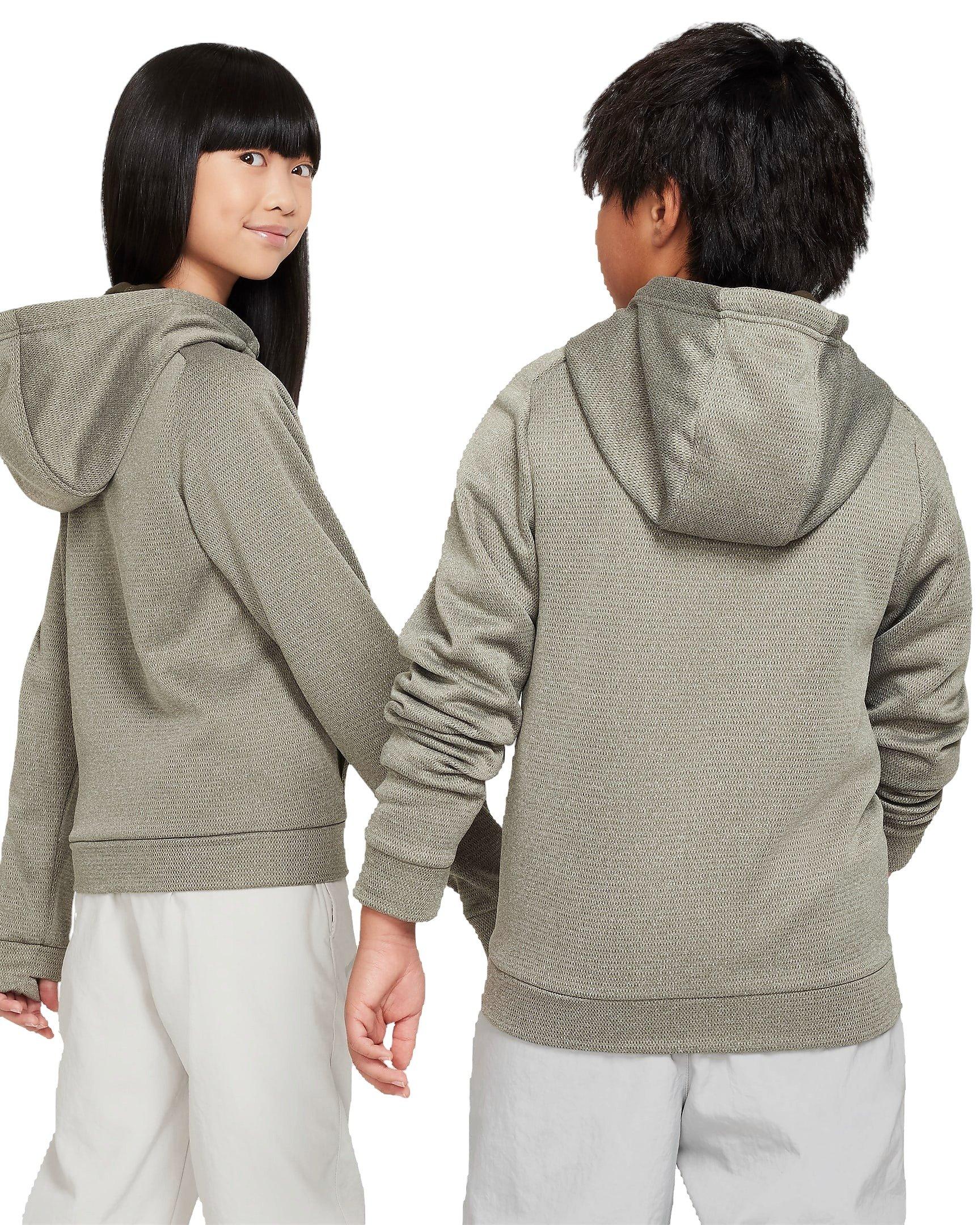 Nike Big Kids' Therma-FIT Full-Zip Jacket - Green - GREEN Thumbnail View 2