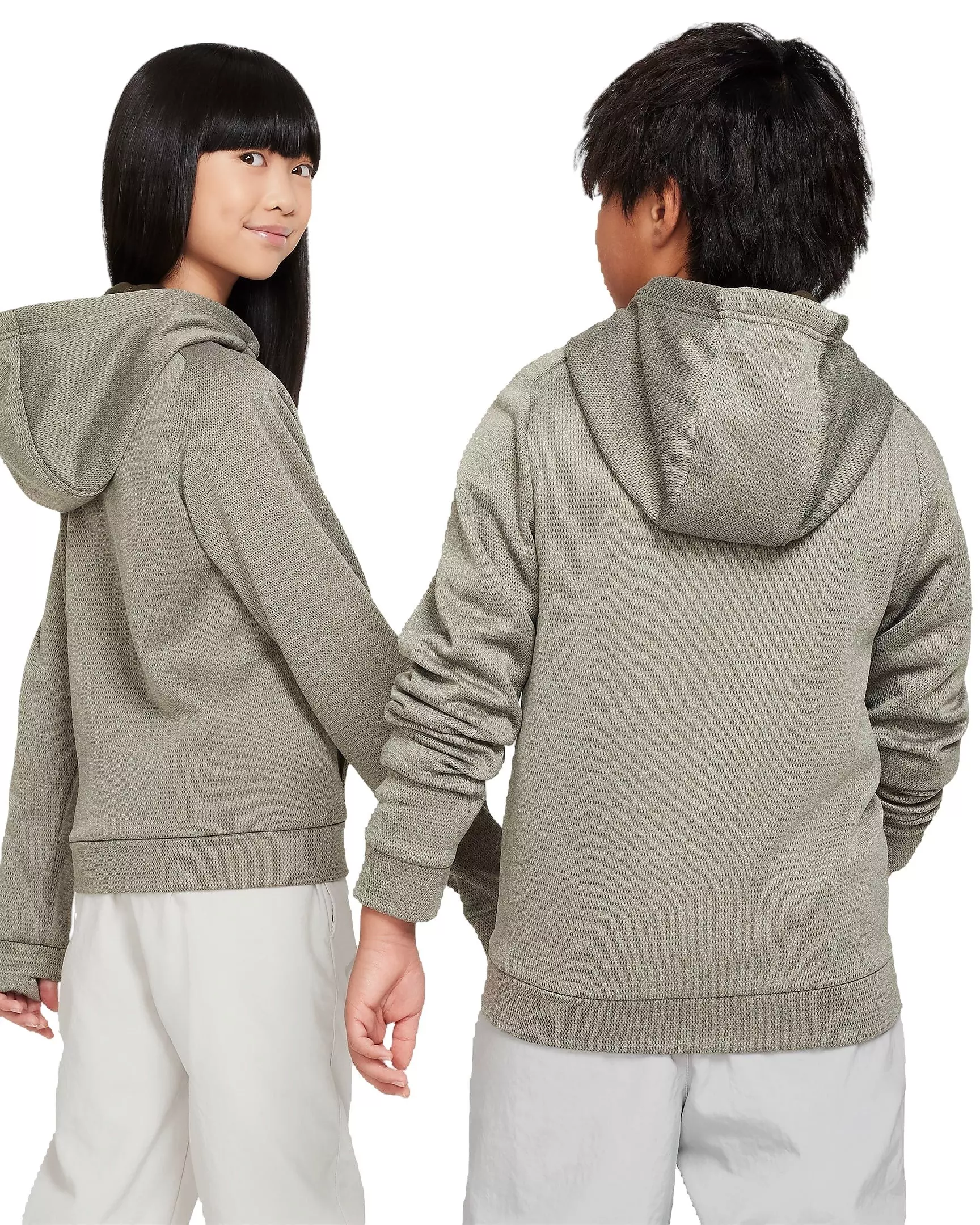 Nike Big Kids' Therma-FIT Full-Zip Jacket - Green - GREEN