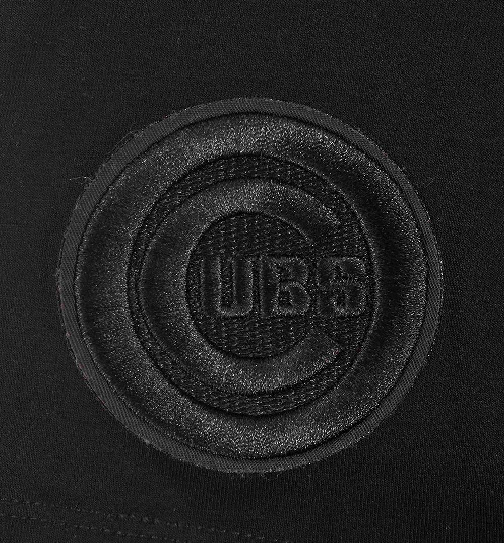 Pro Standard Women's MLB Chicago Cubs Neutral SJ Boxy Top -Black - BLACK Thumbnail View 5