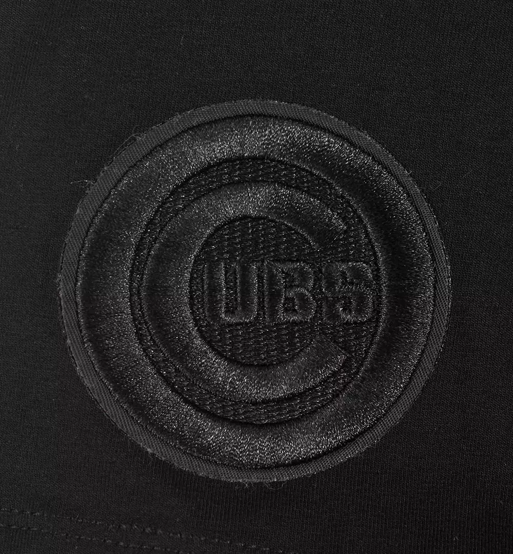 Pro Standard Women's MLB Chicago Cubs Neutral SJ Boxy Top -Black - BLACK