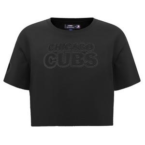 Pro Standard Women's MLB Chicago Cubs Neutral SJ Boxy Top -Black