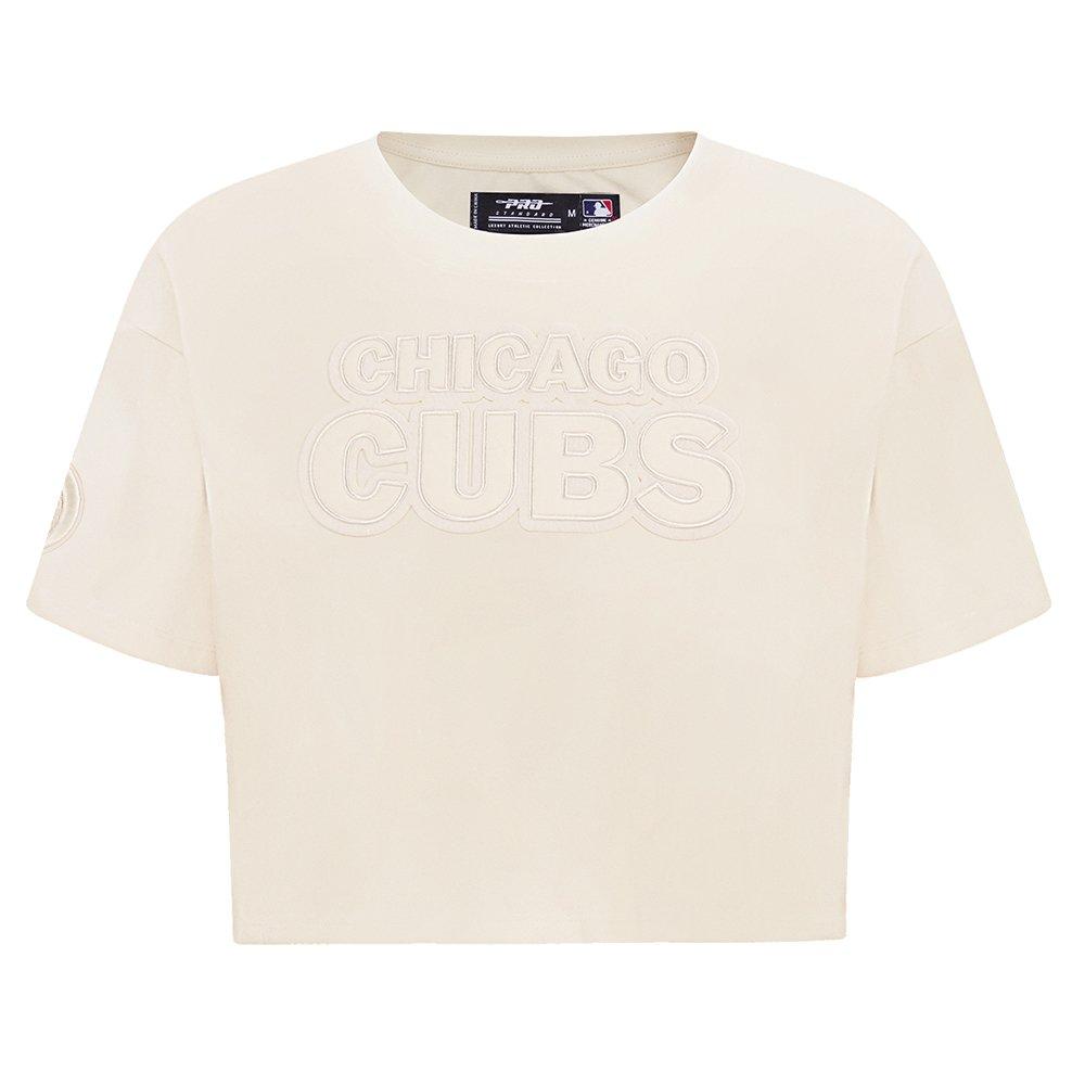 Pro Standard Women's MLB Chicago Cubs Neutral SJ Boxy Top - Cream - CREAM Thumbnail View 1